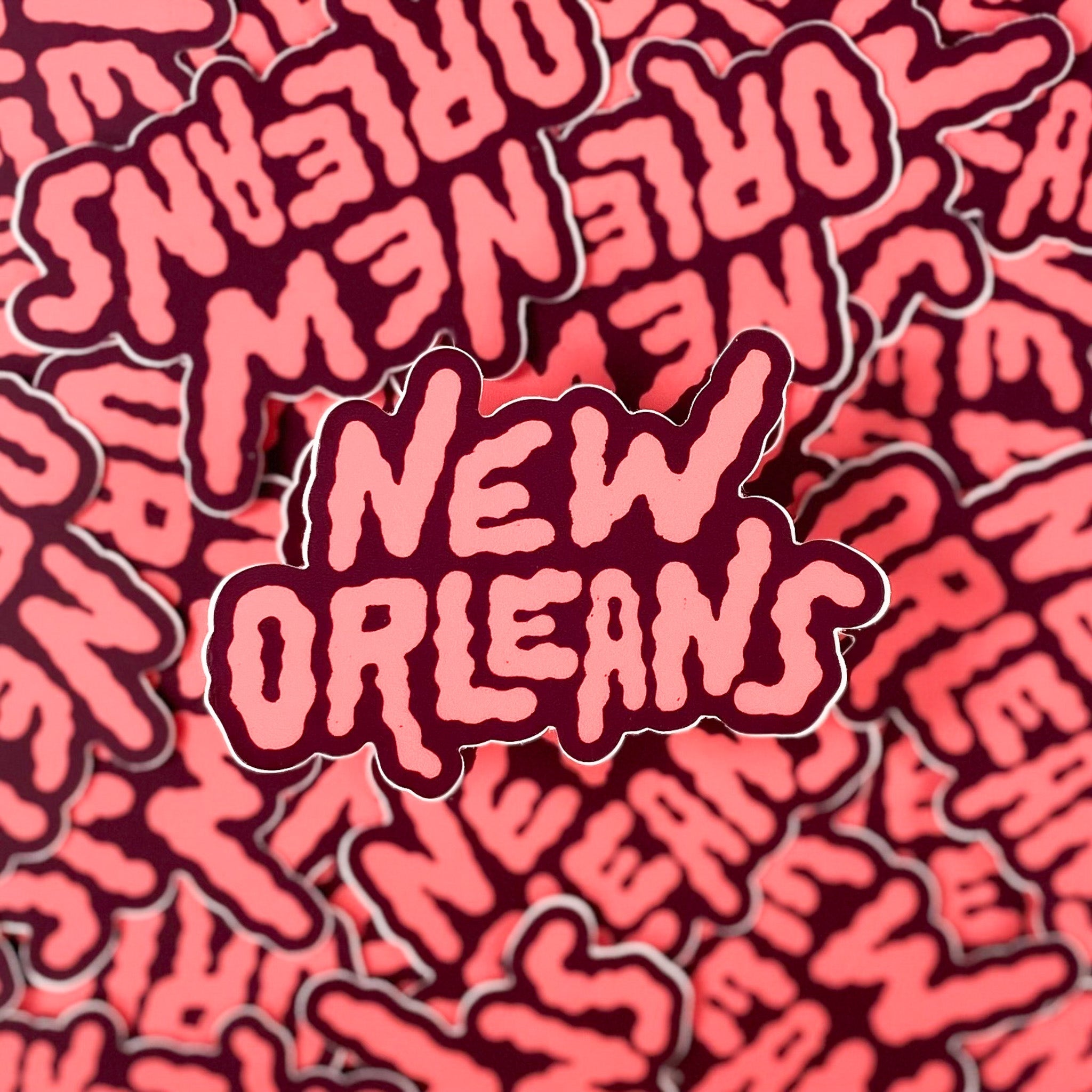 New Orleans Graffiti Sticker - Dirty Coast Press