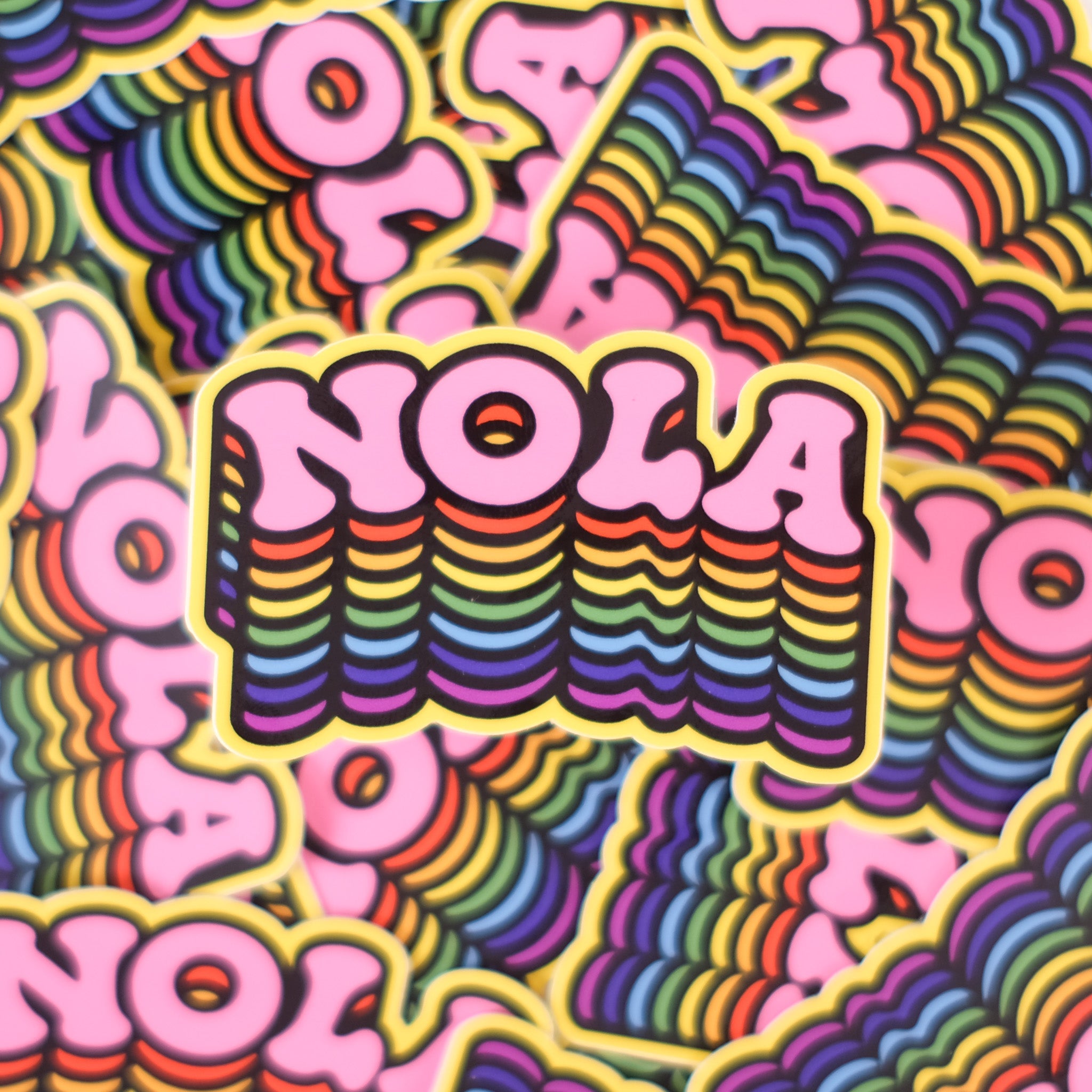 NOLA Pride Sticker - Dirty Coast Press