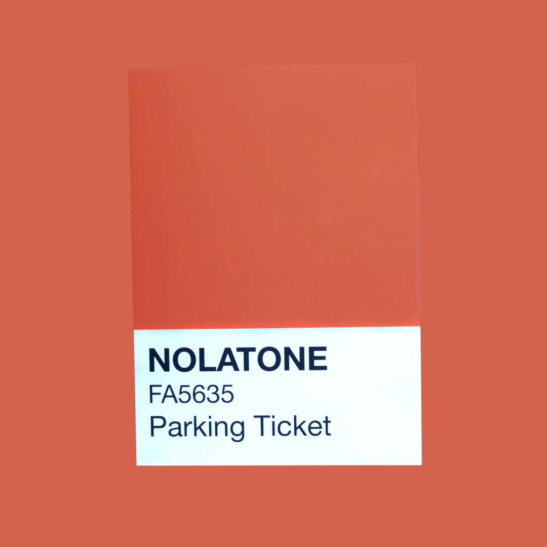 Nolatones Postcard - Parking Ticket - Dirty Coast Press