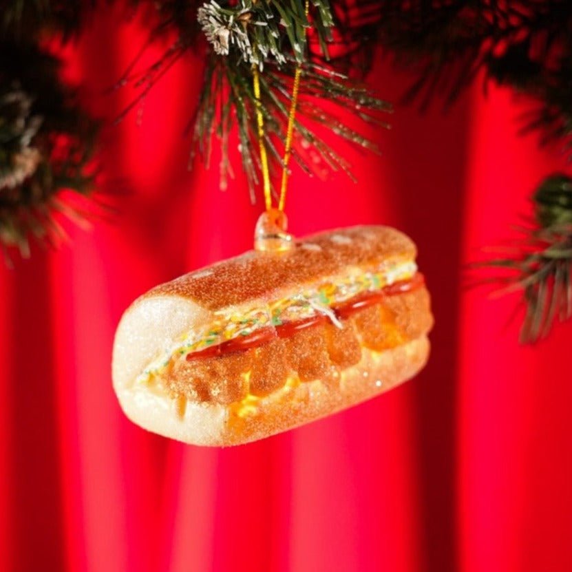 Po'Boy Ornament - Dirty Coast Press