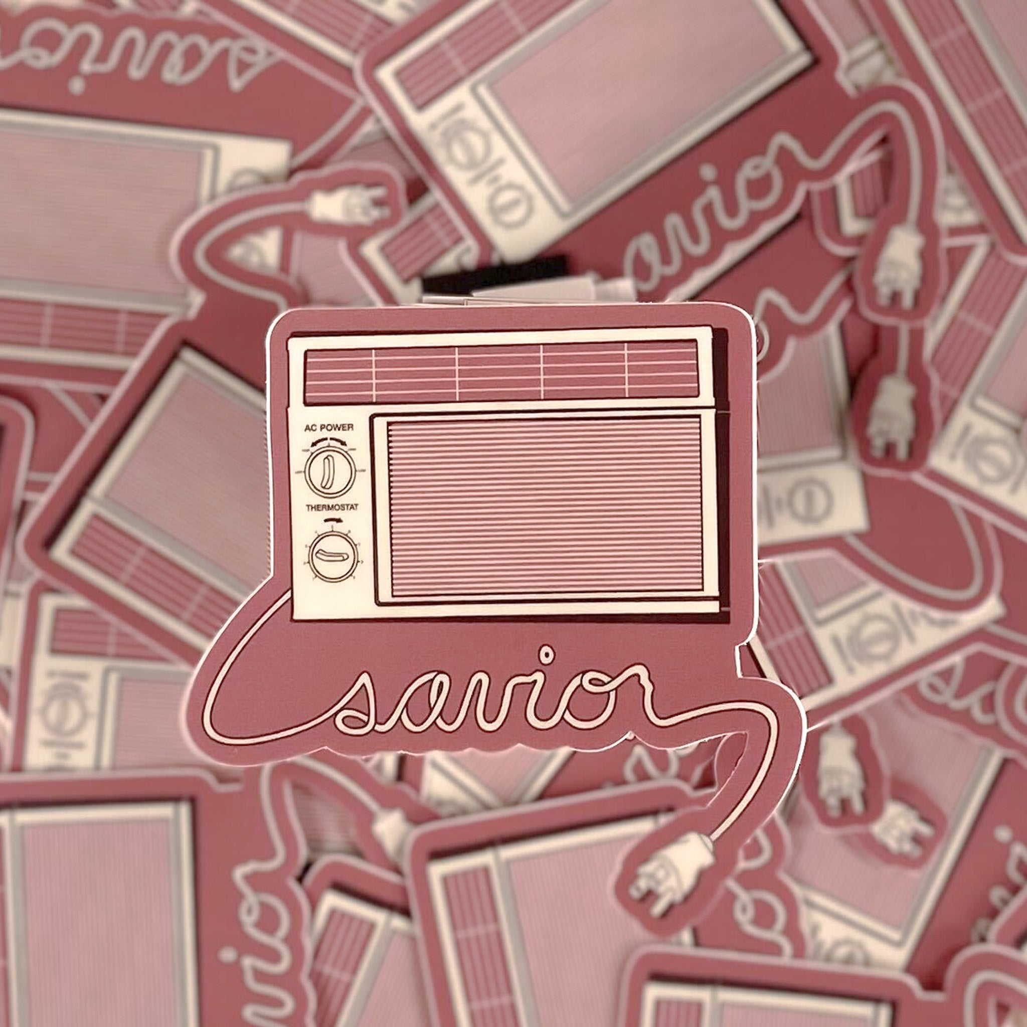 Savior Sticker - Dirty Coast Press