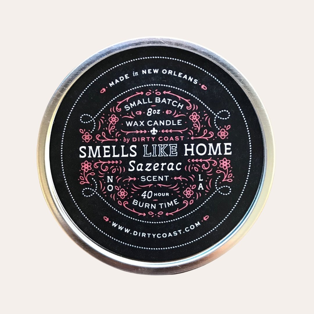 Sazerac Candle - Dirty Coast Press