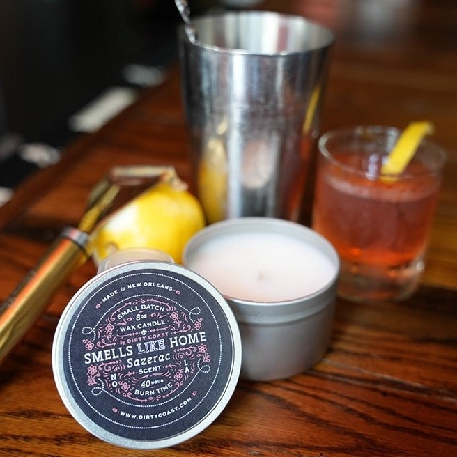 Sazerac Candle - Dirty Coast Press