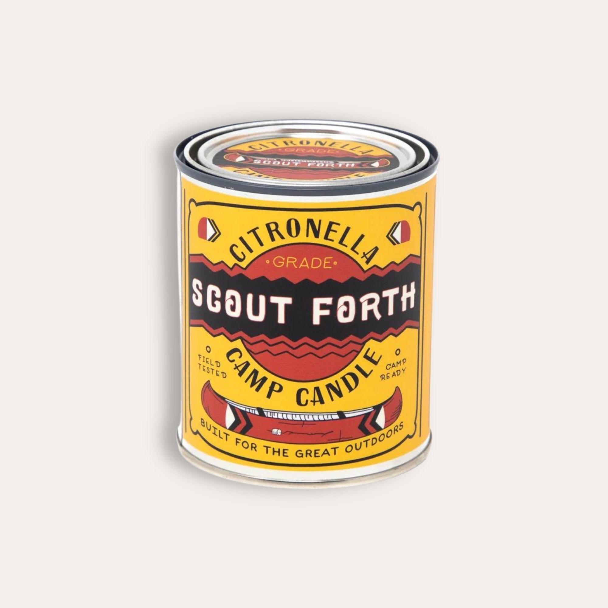 Scout Forth Citronella Camp Candle by Good & Well Supply Co. - Dirty Coast Press
