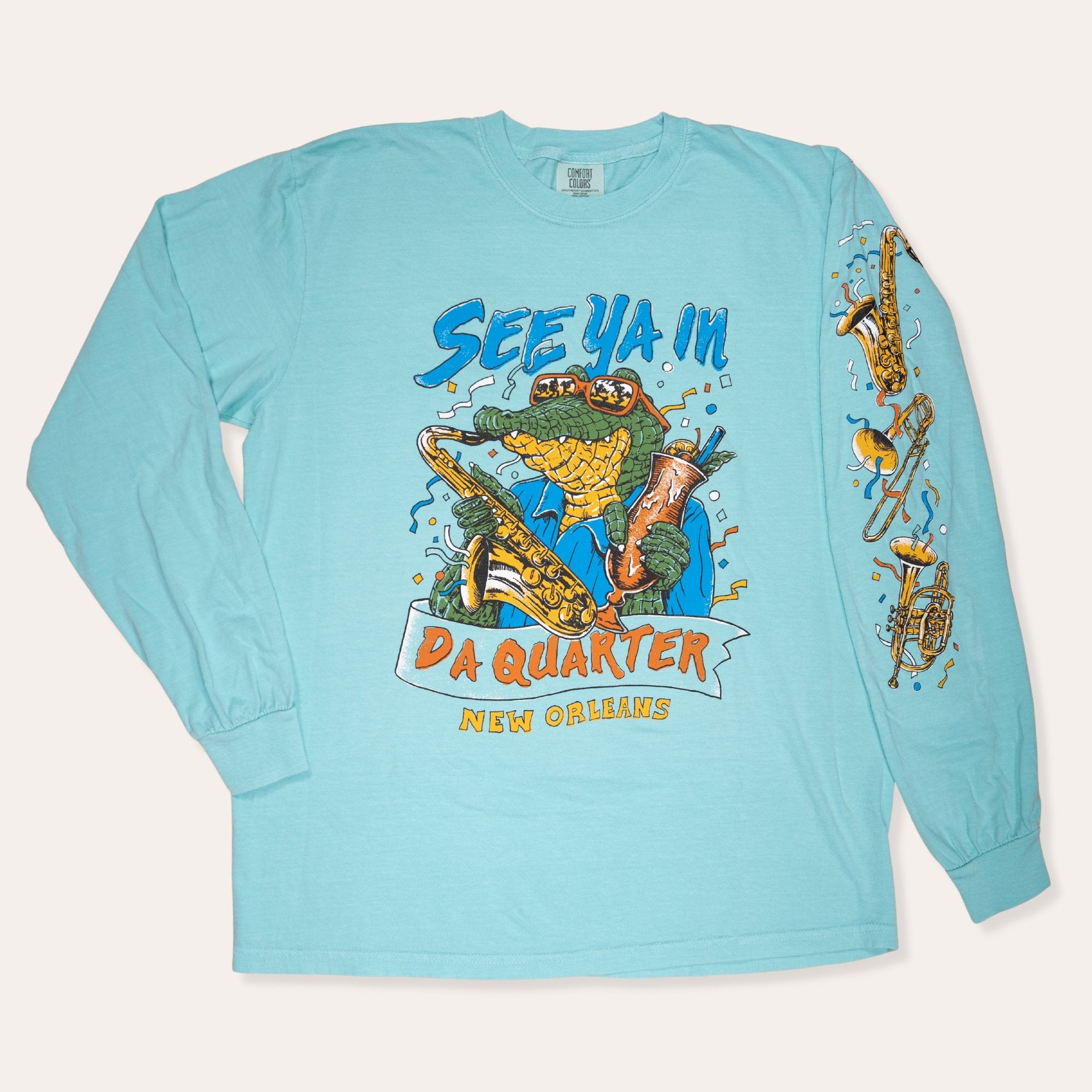 See Ya In Da Quarter Long Sleeve