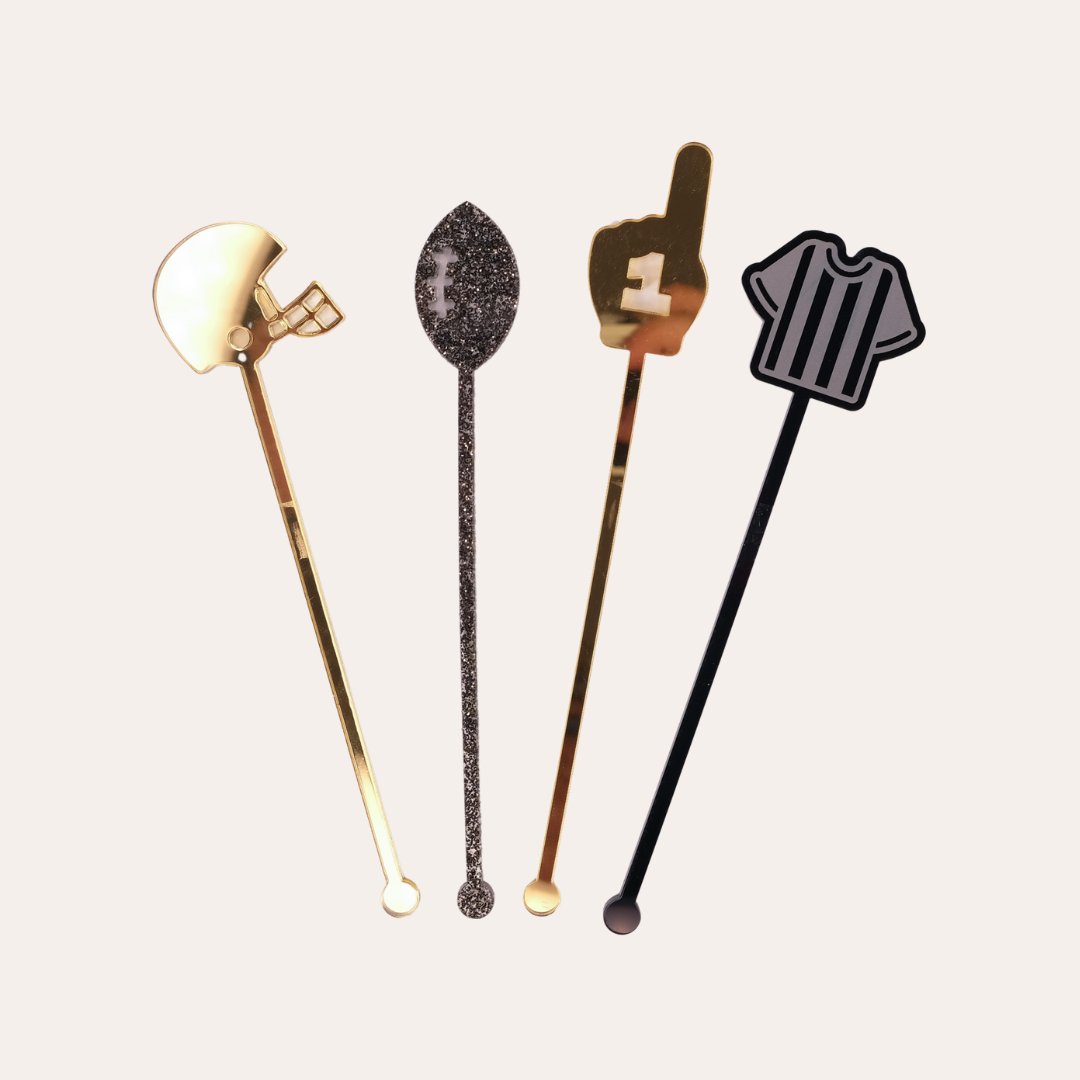 Tailgate Drink Stirrer Sets by Friendlily Press