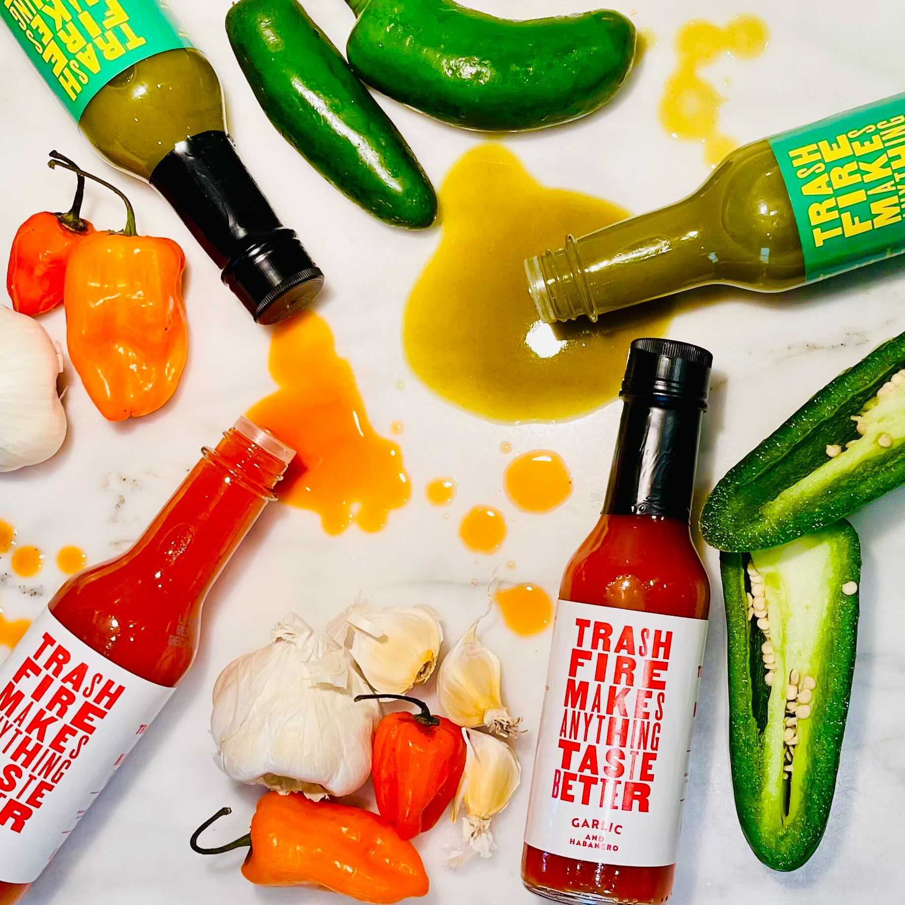 Trash Fire Hot Sauce - Dirty Coast Press