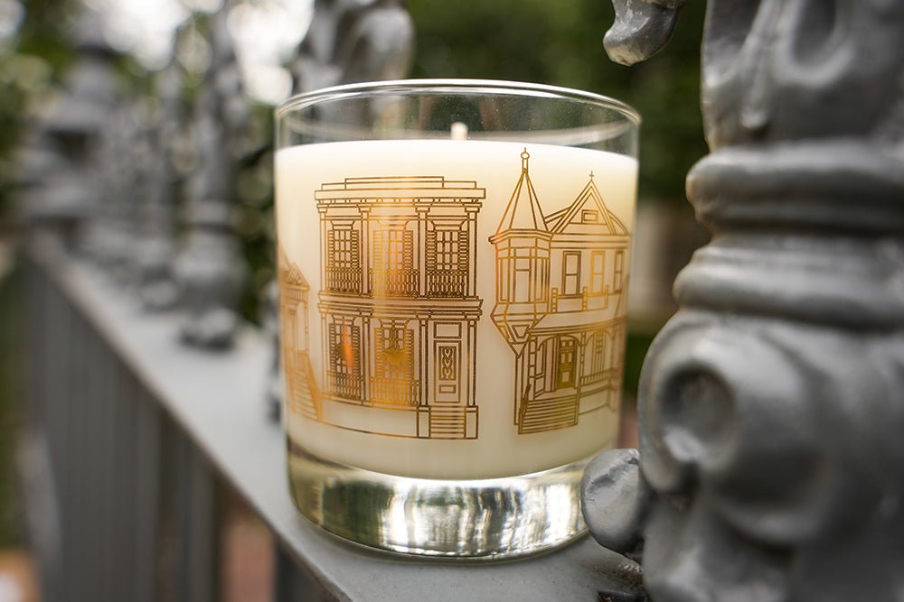 Scripted Fragrance  Soy Candles In Reusable Rocks Glasses
