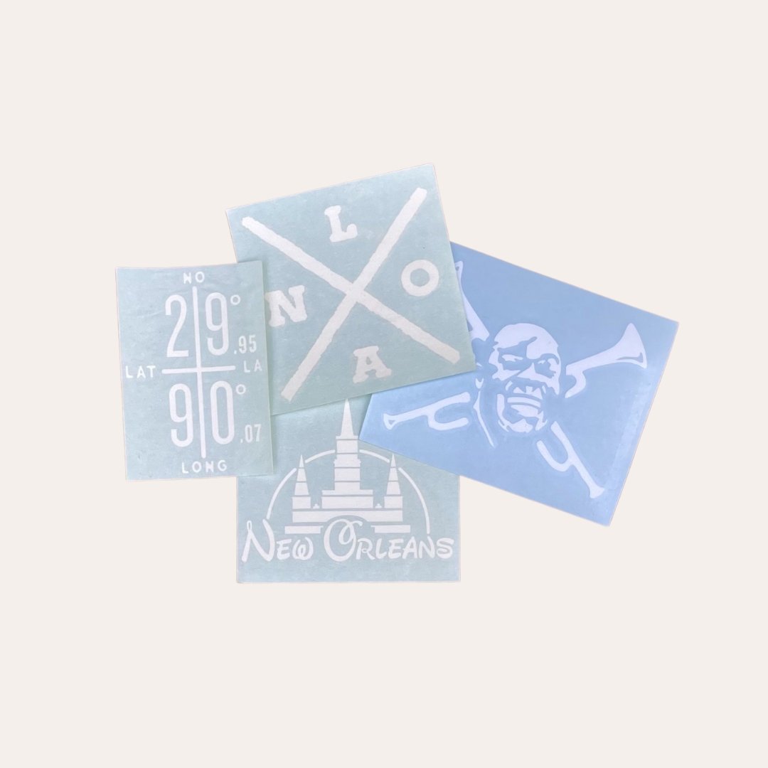 Vinyl Decals - Dirty Coast Press