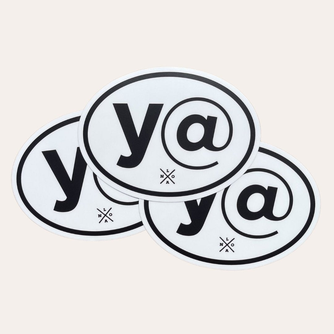 Y@ Bumper Sticker - Dirty Coast Press