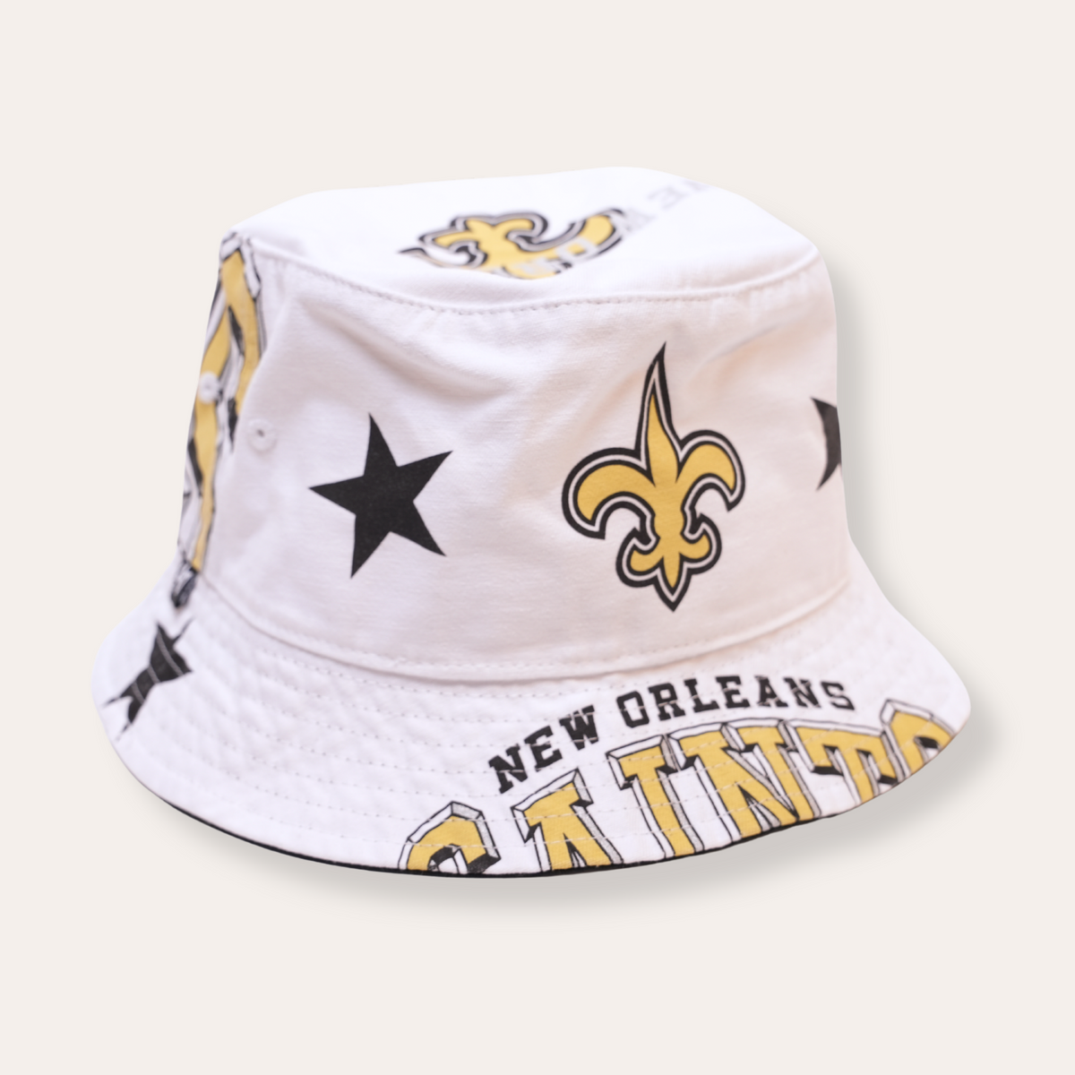 New Orleans Saints White Energize '47 Bucket Hat