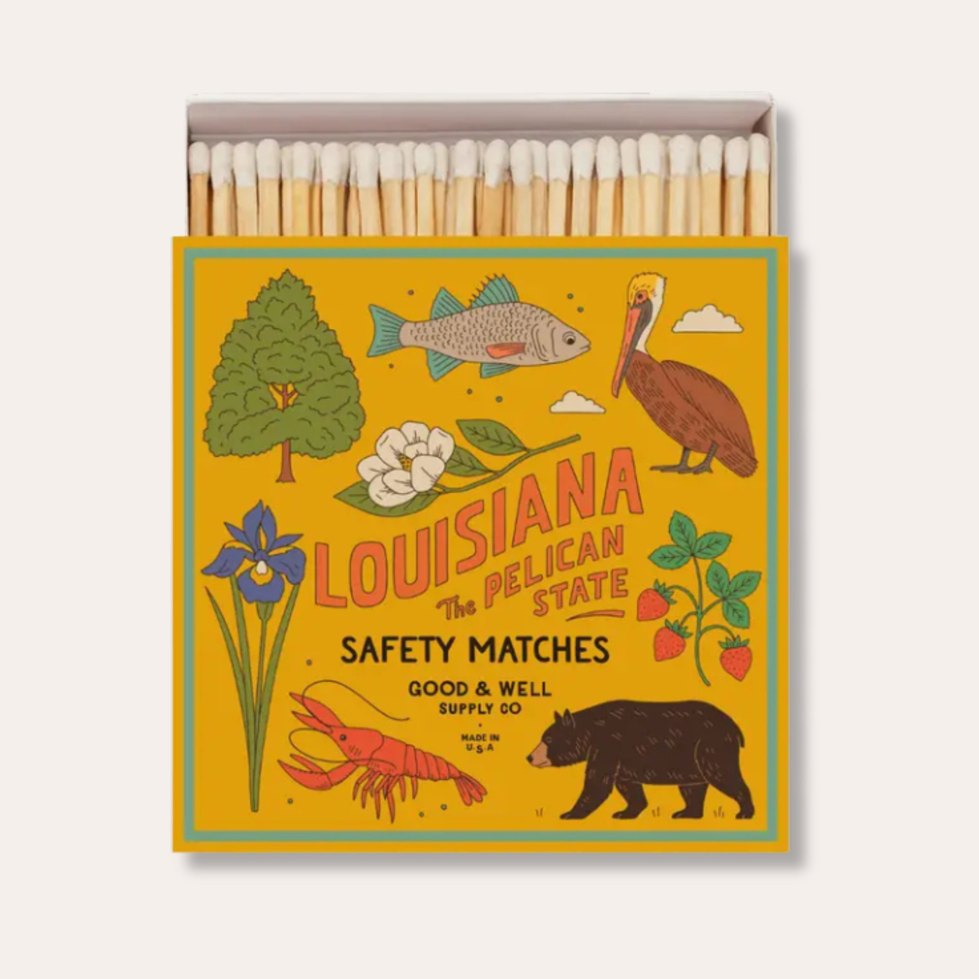 Louisiana State Safety Matches