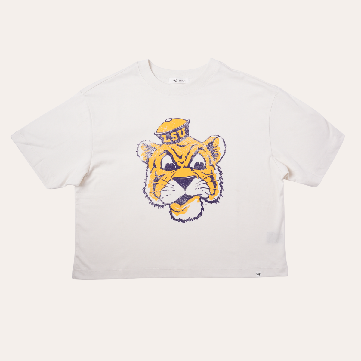 LSU Vintage Tiger Crop by '47 Brand