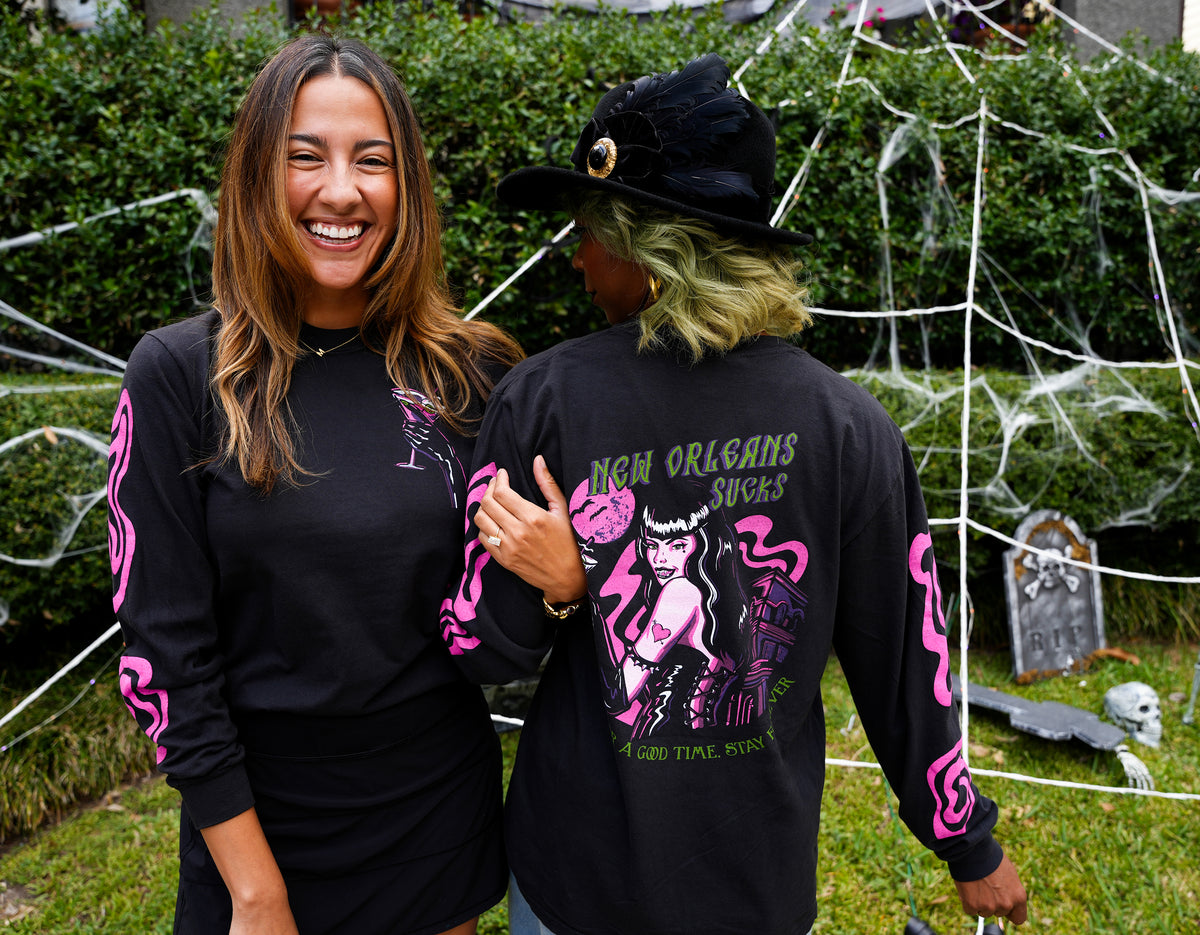 New Orleans Sucks Long Sleeve
