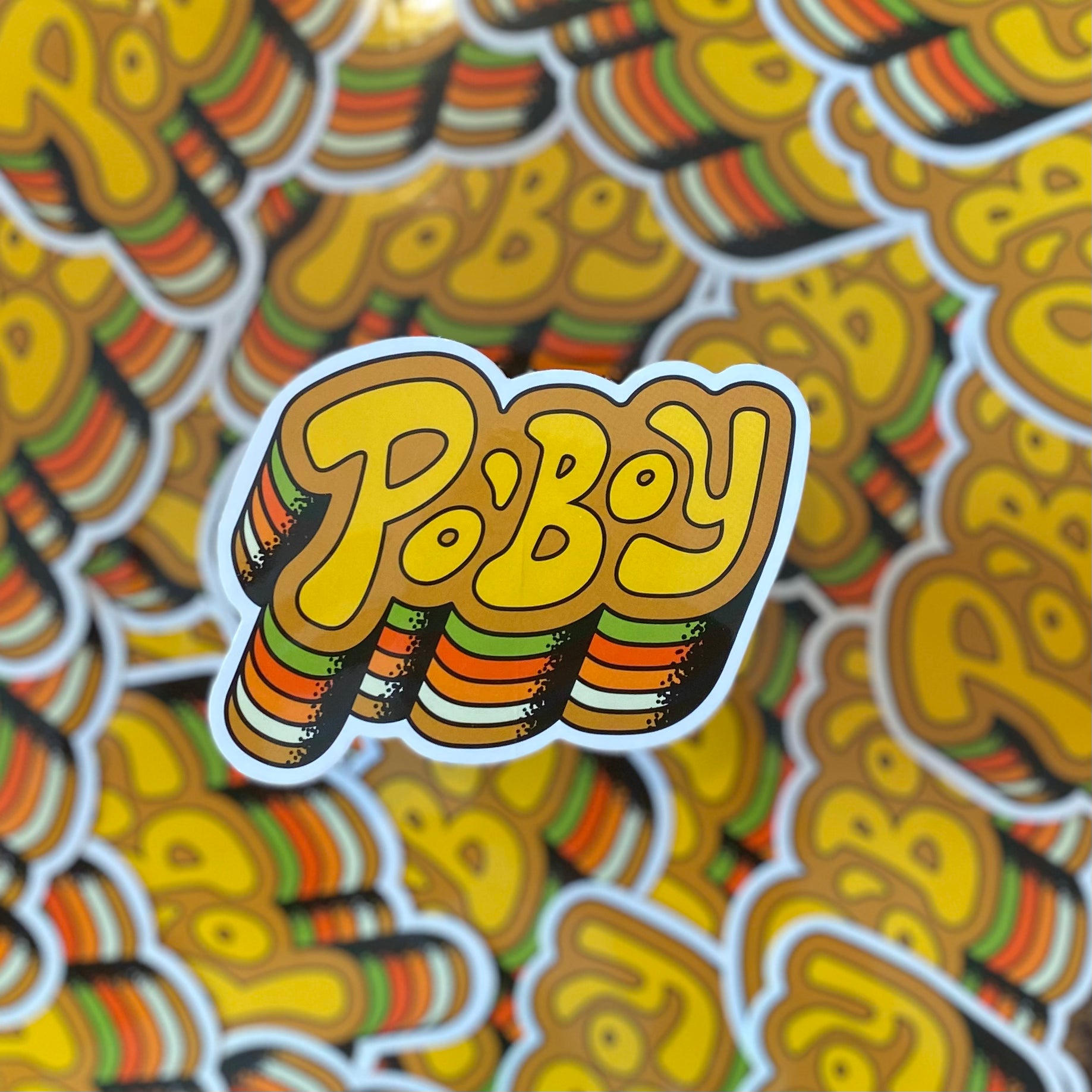 Blue Plate® Po'Boy Sticker