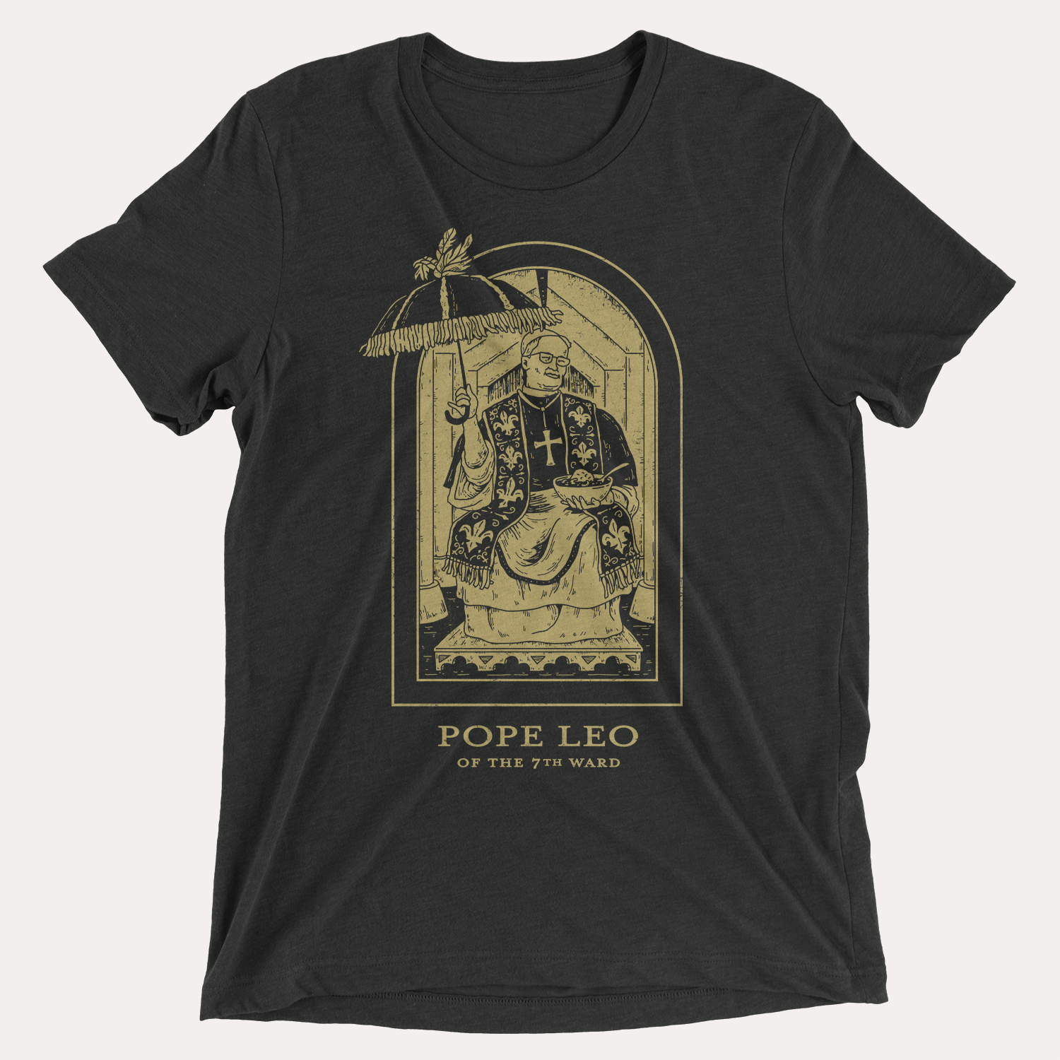 Pope Leo of the 7th Ward - Black & Gold
