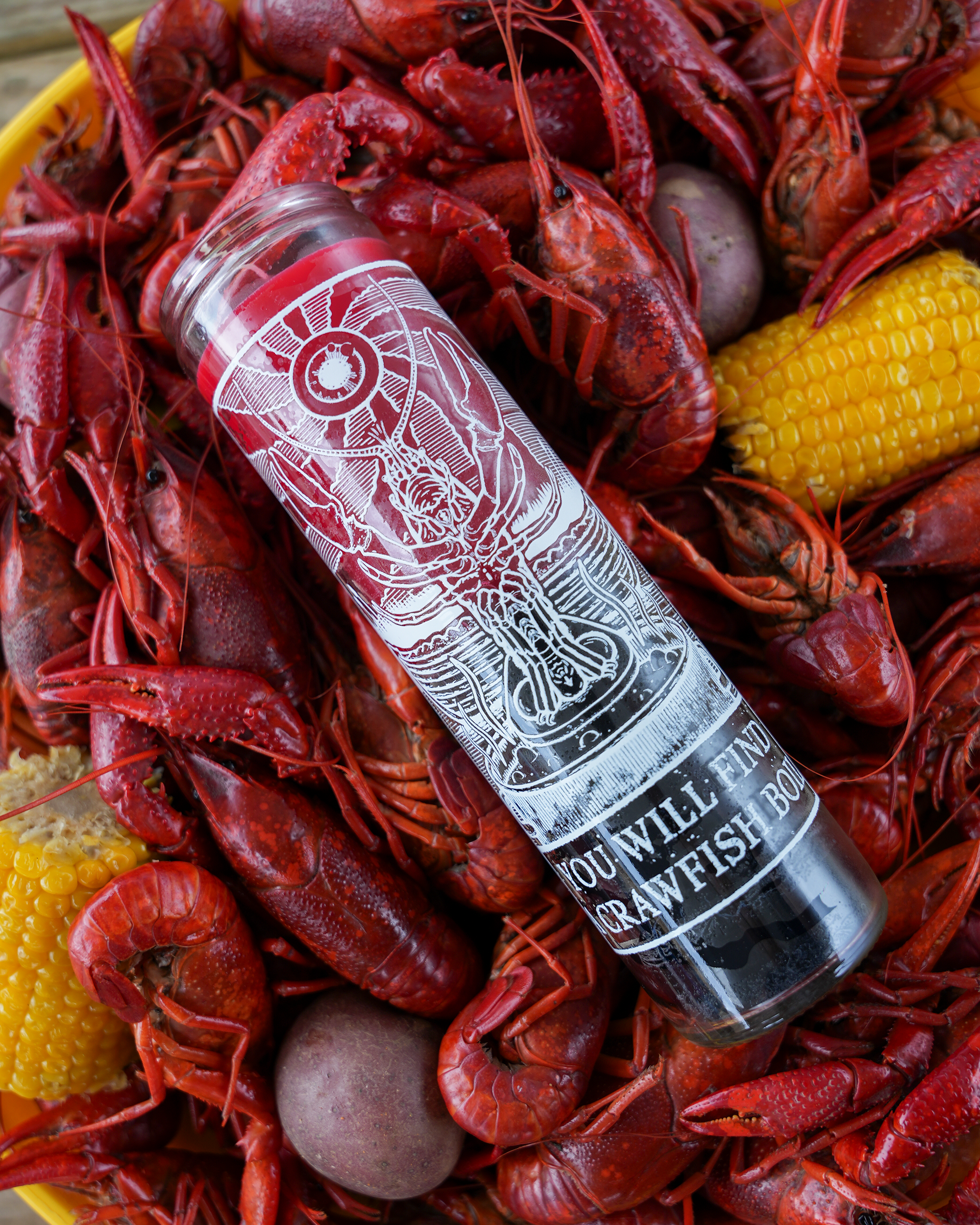 You Will Find A Crawfish Boil Prayer Candle