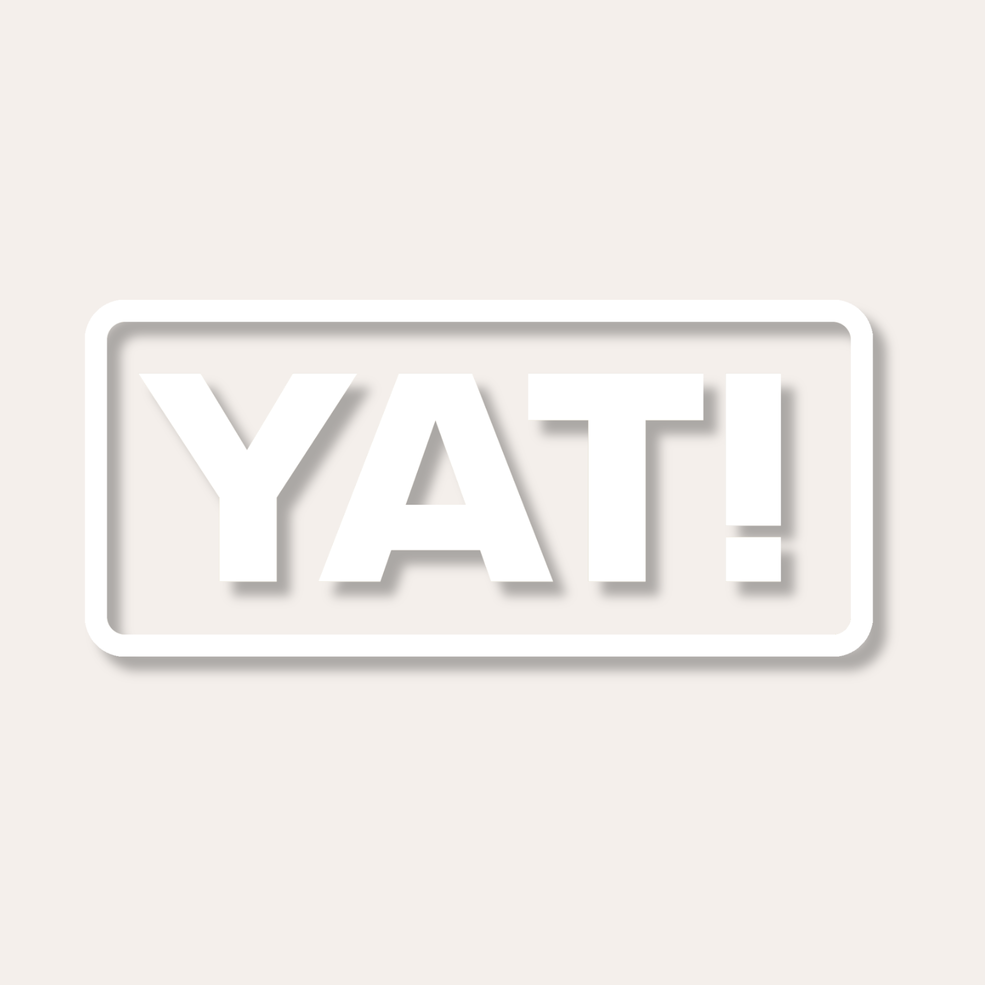 YAT! Vinyl Decal