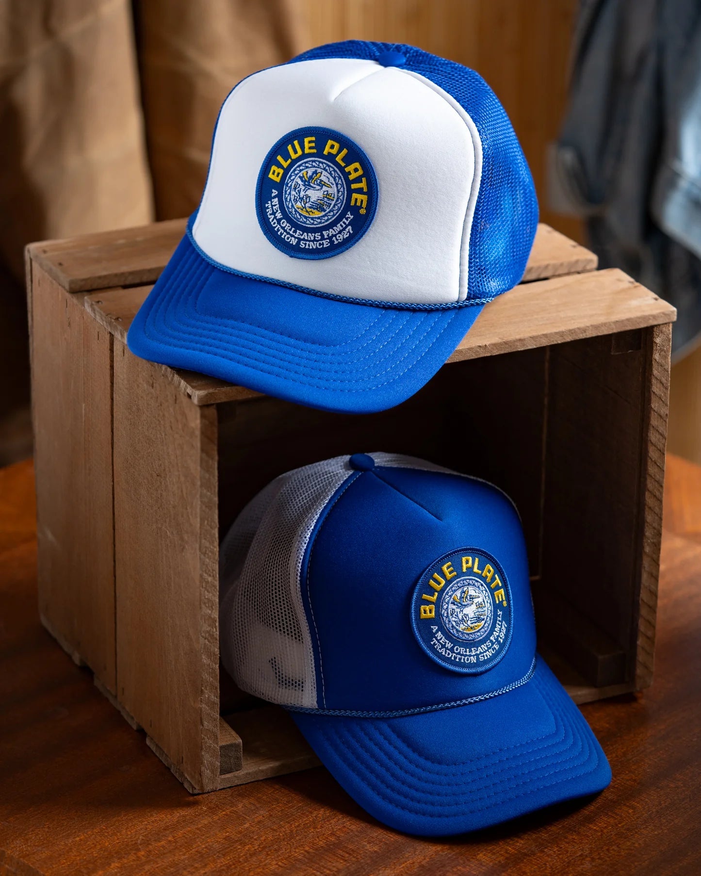 Blue Plate® Foam Trucker Hat - Dirty Coast