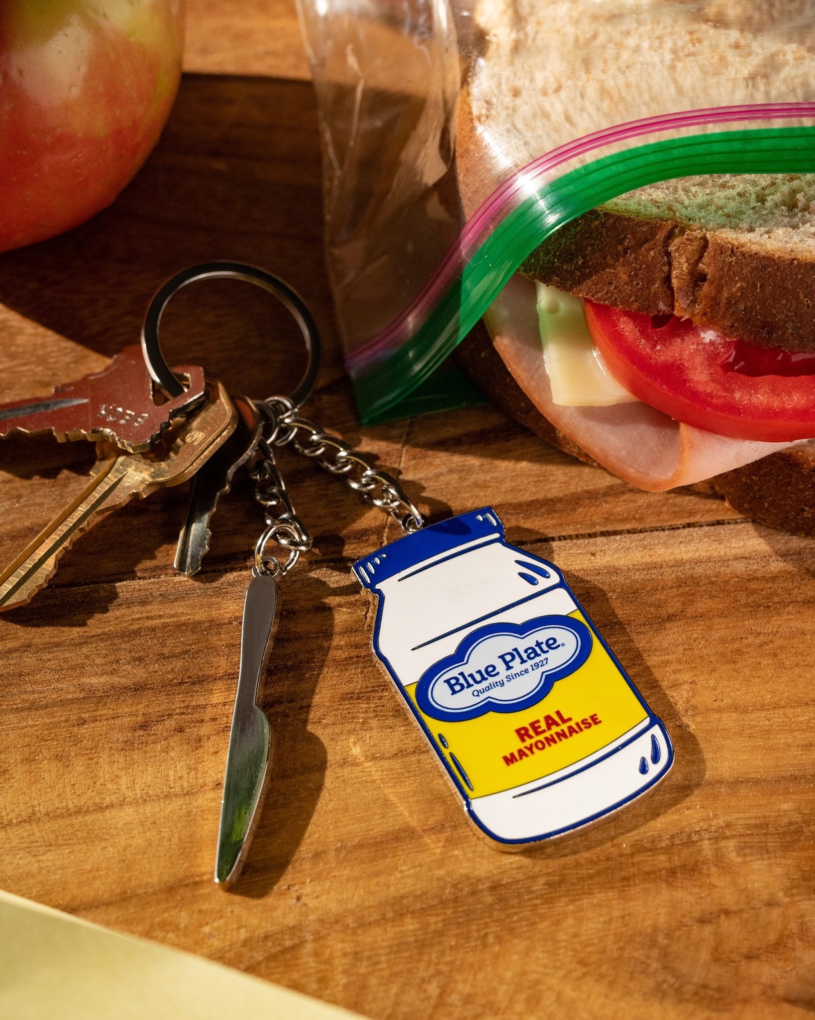 Blue Plate® Mayo Keychain - Dirty Coast