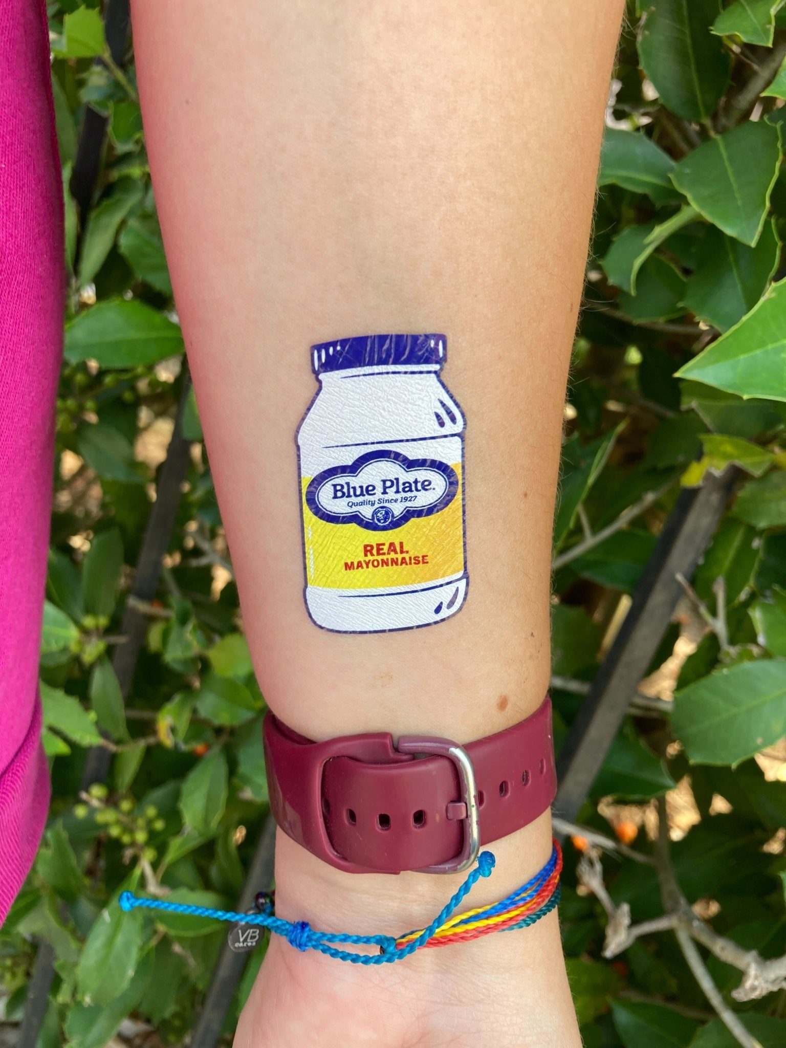 Blue Plate® Mayo Temporary Tattoo - Dirty Coast