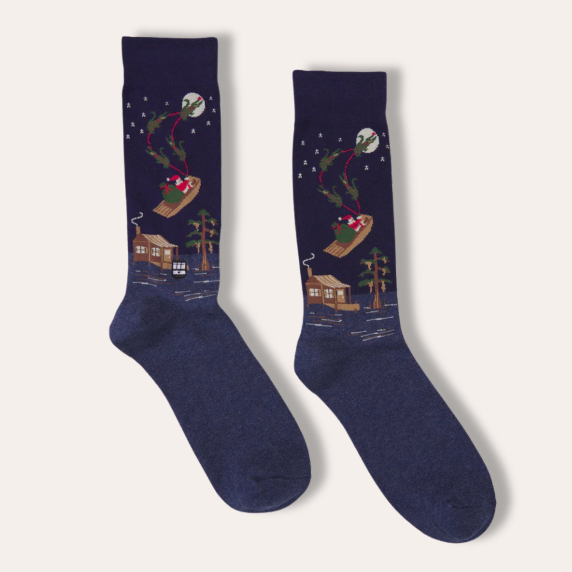 Bonfolk Socks - Cajun Christmas - Dirty Coast