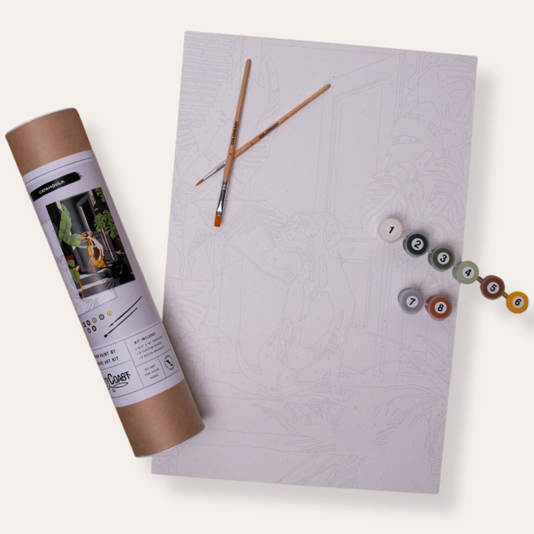 Catahoula Print Paint Kit - Dirty Coast