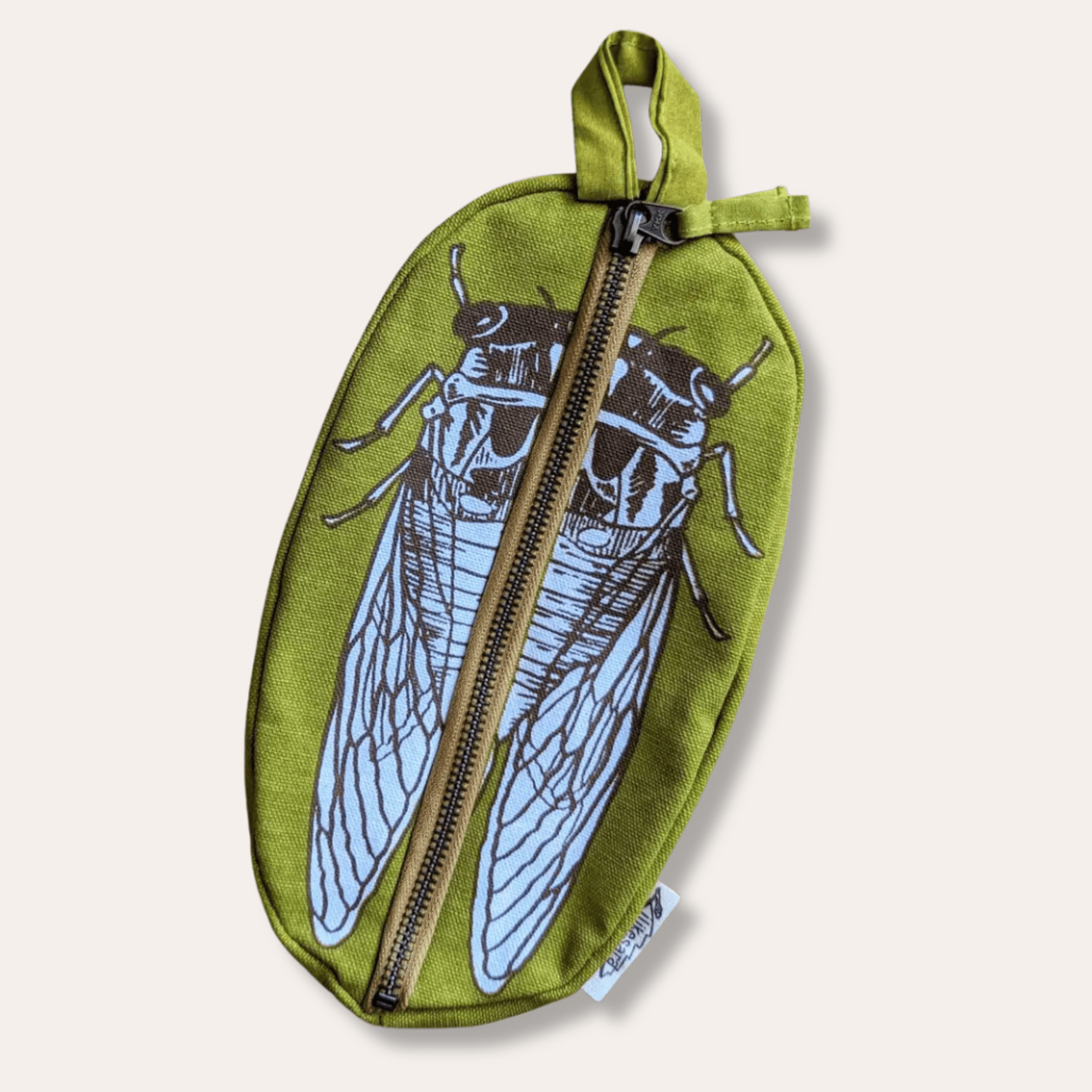 Cicada Zipper Pouch - Dirty Coast