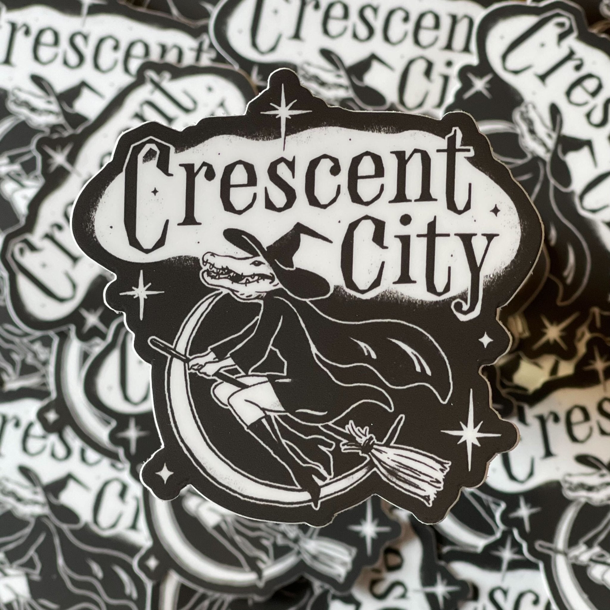 Crescent City Witch Sticker - Dirty Coast