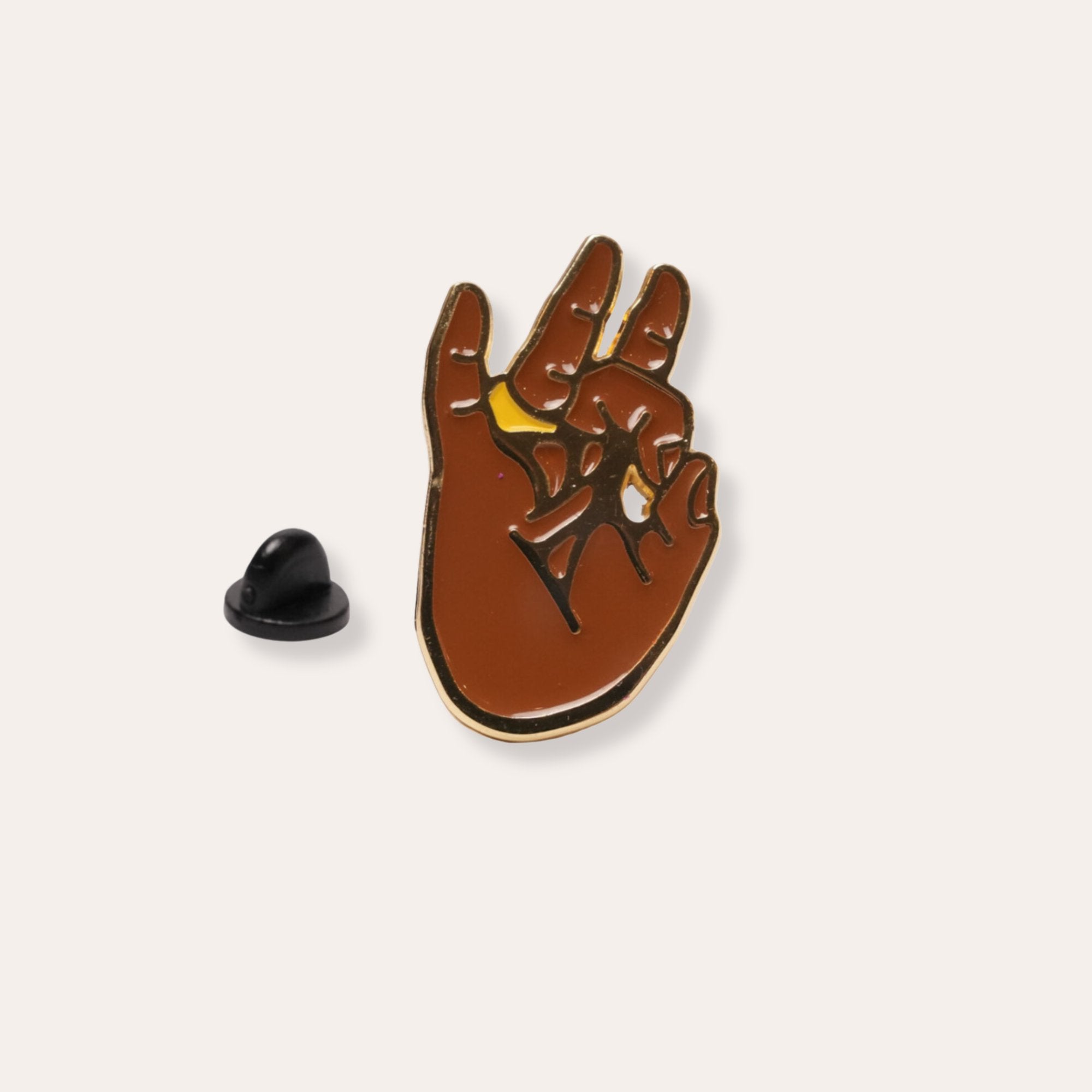 Fats Hand Enamel Pin - Dirty Coast