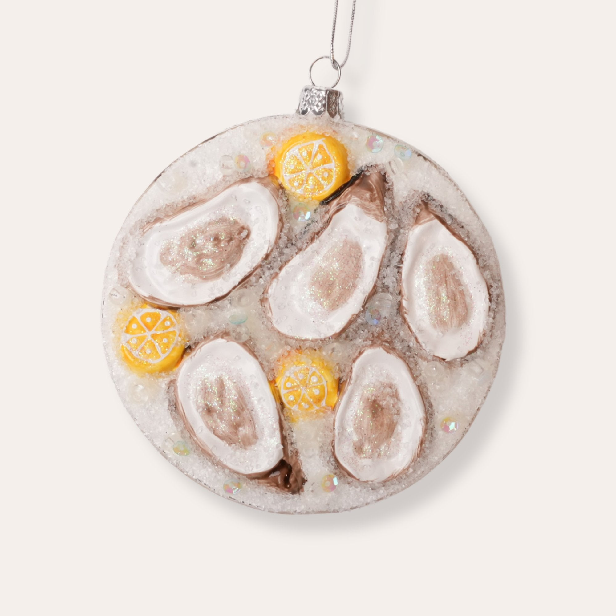 Freshly Shucked Oysters Ornament - Dirty Coast