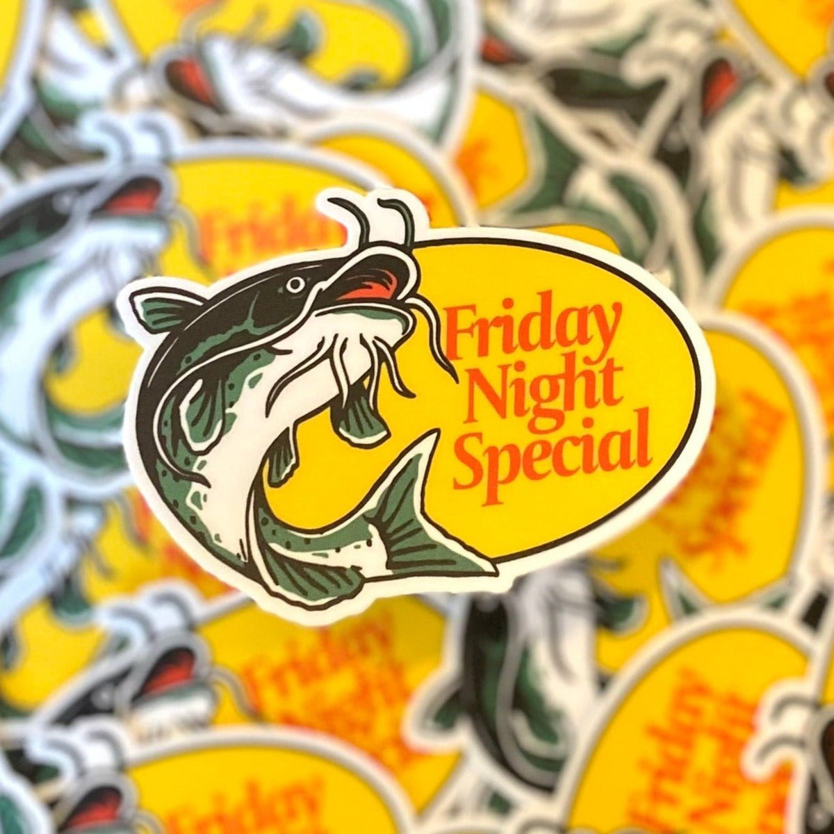 Friday Daymark Sticker Friday Night Special Sticker