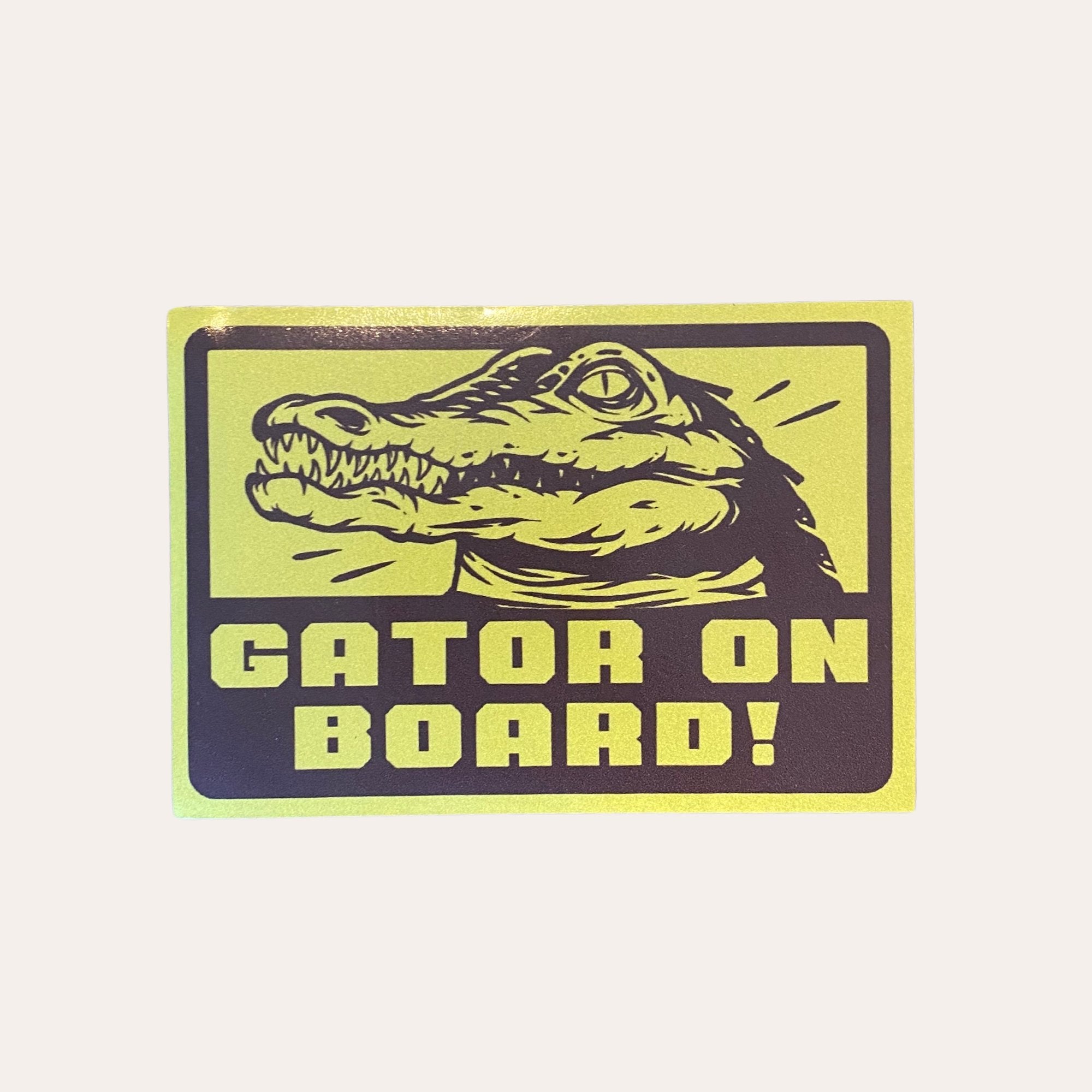 Gator on Board! Car Magnet - Dirty Coast