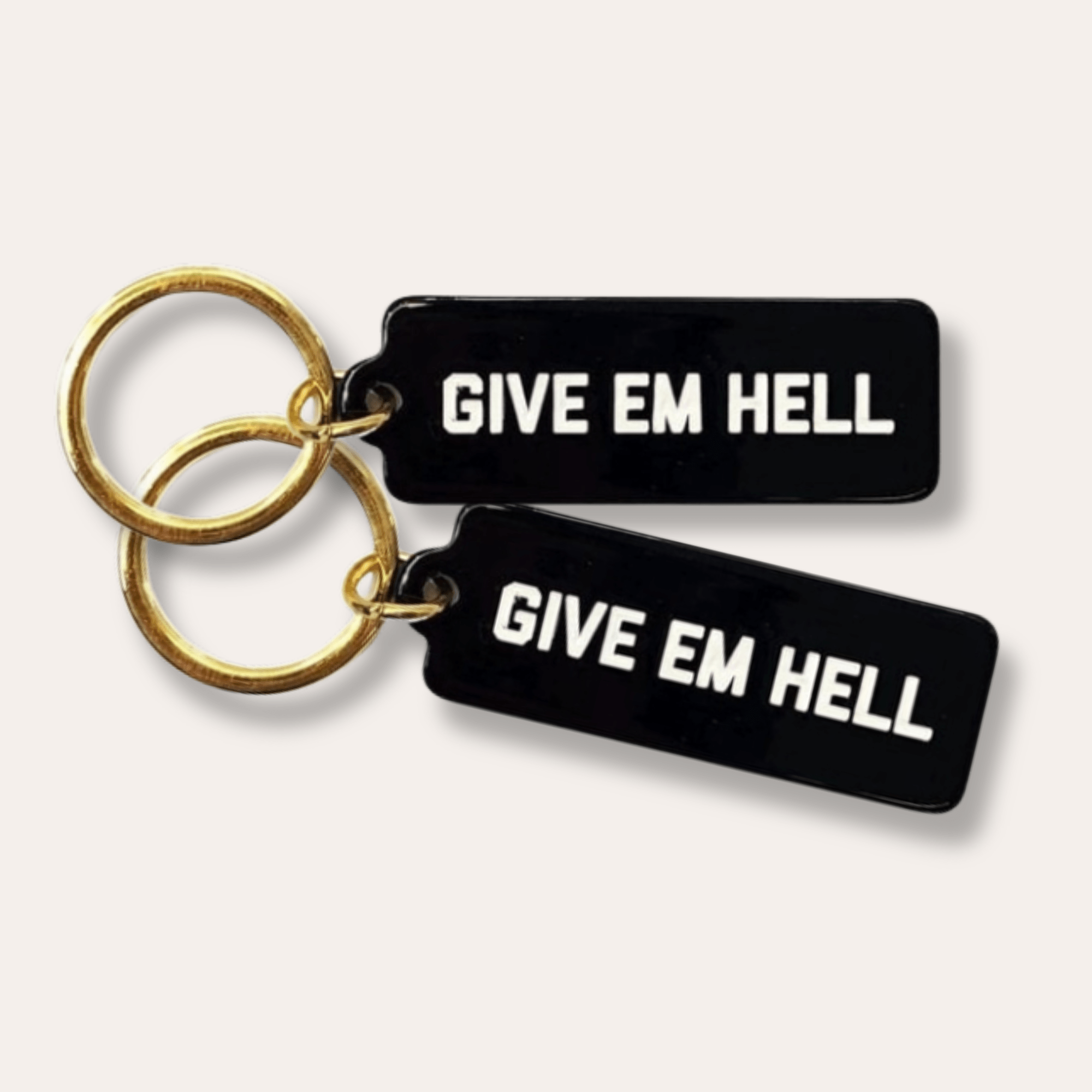 Give Em Hell Keychain - Dirty Coast