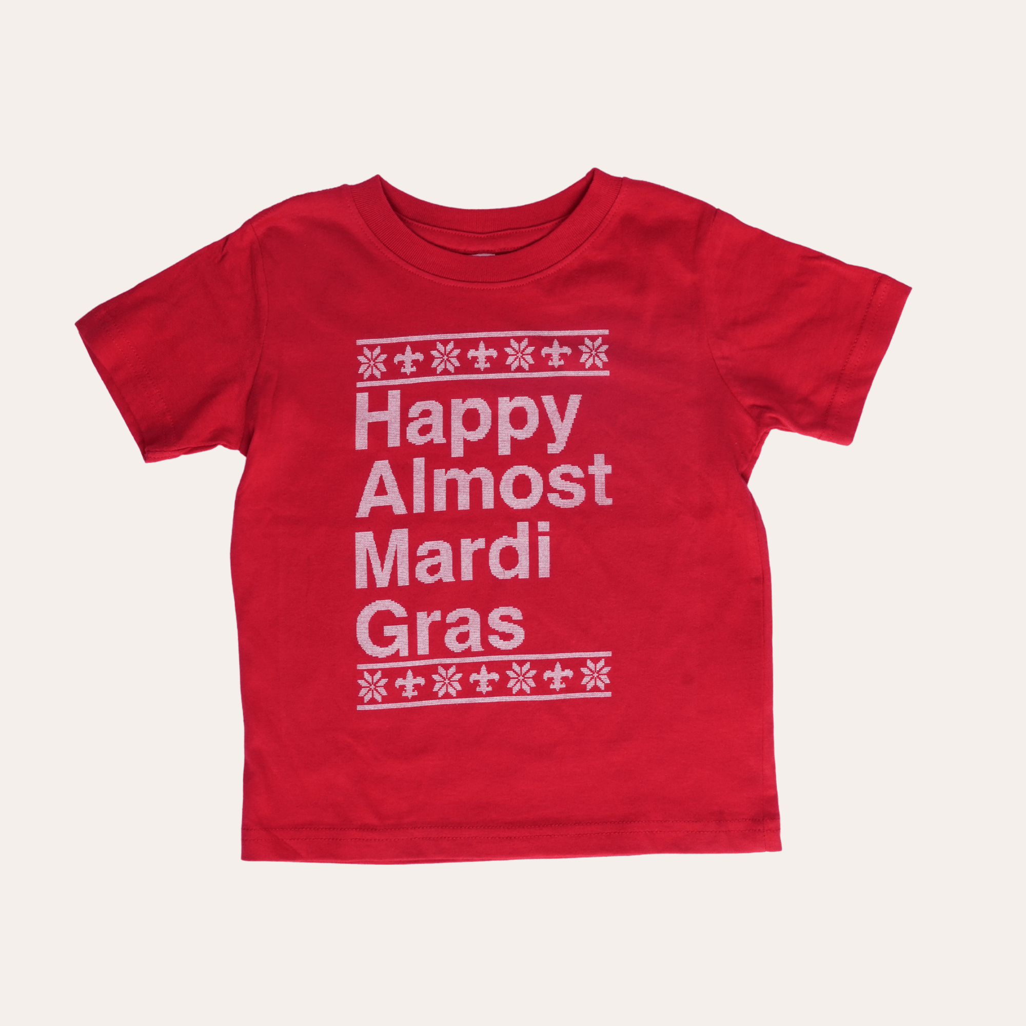 Happy Almost Mardi Gras Toddler Tee - Dirty Coast