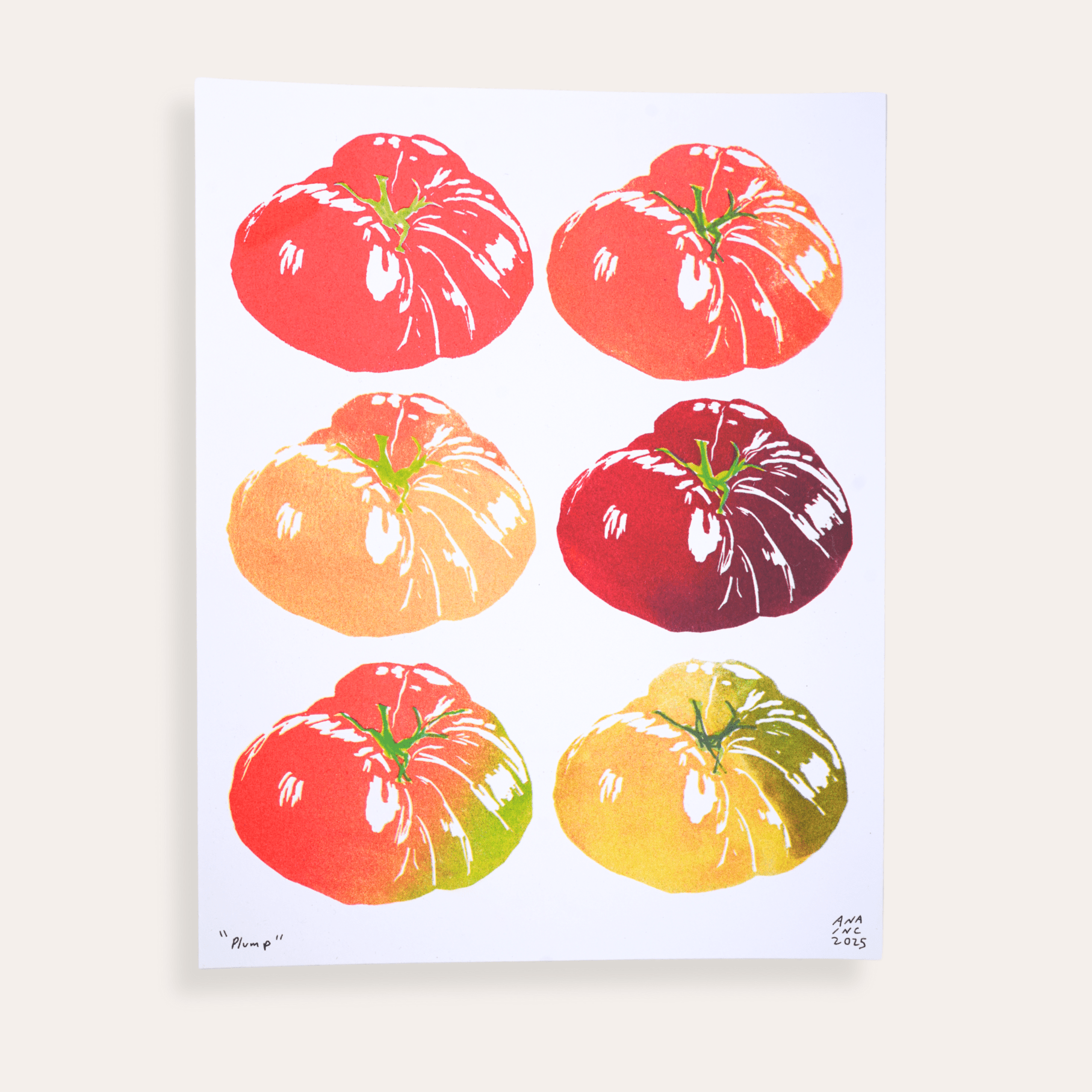 Heirloom Tomato Print - Dirty Coast