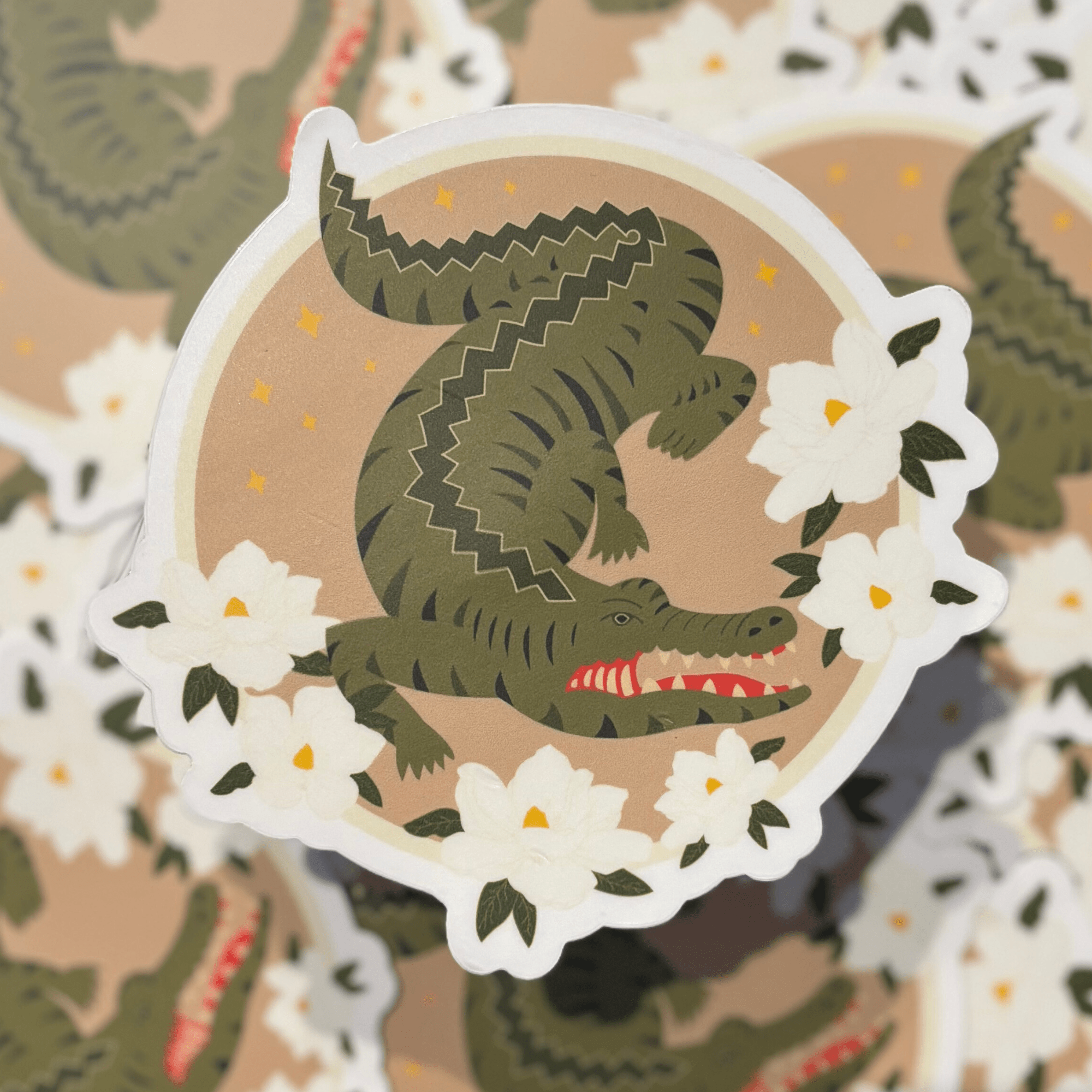 Jumbo Louisiana Wildlife Stickers - Dirty Coast