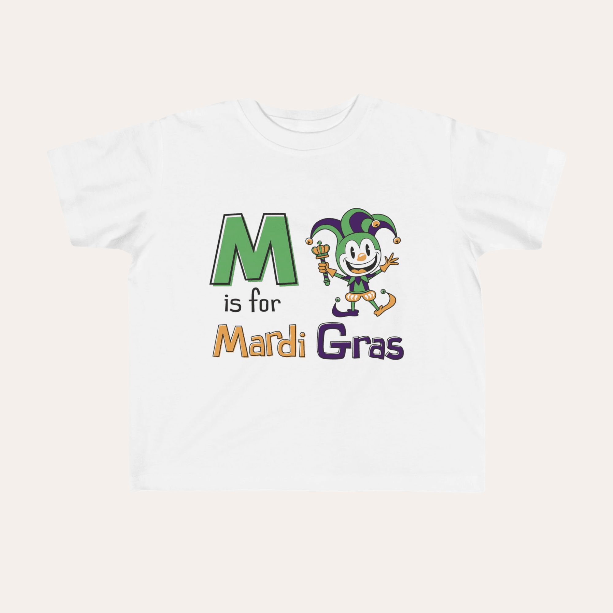 M is for Mardi Gras Toddler - Dirty Coast