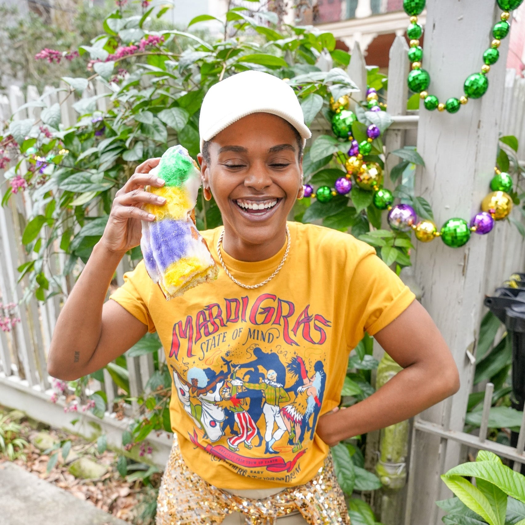 MARDI GRAS 99 Tシャツ バンドT mardi-gras-state-of-mind-