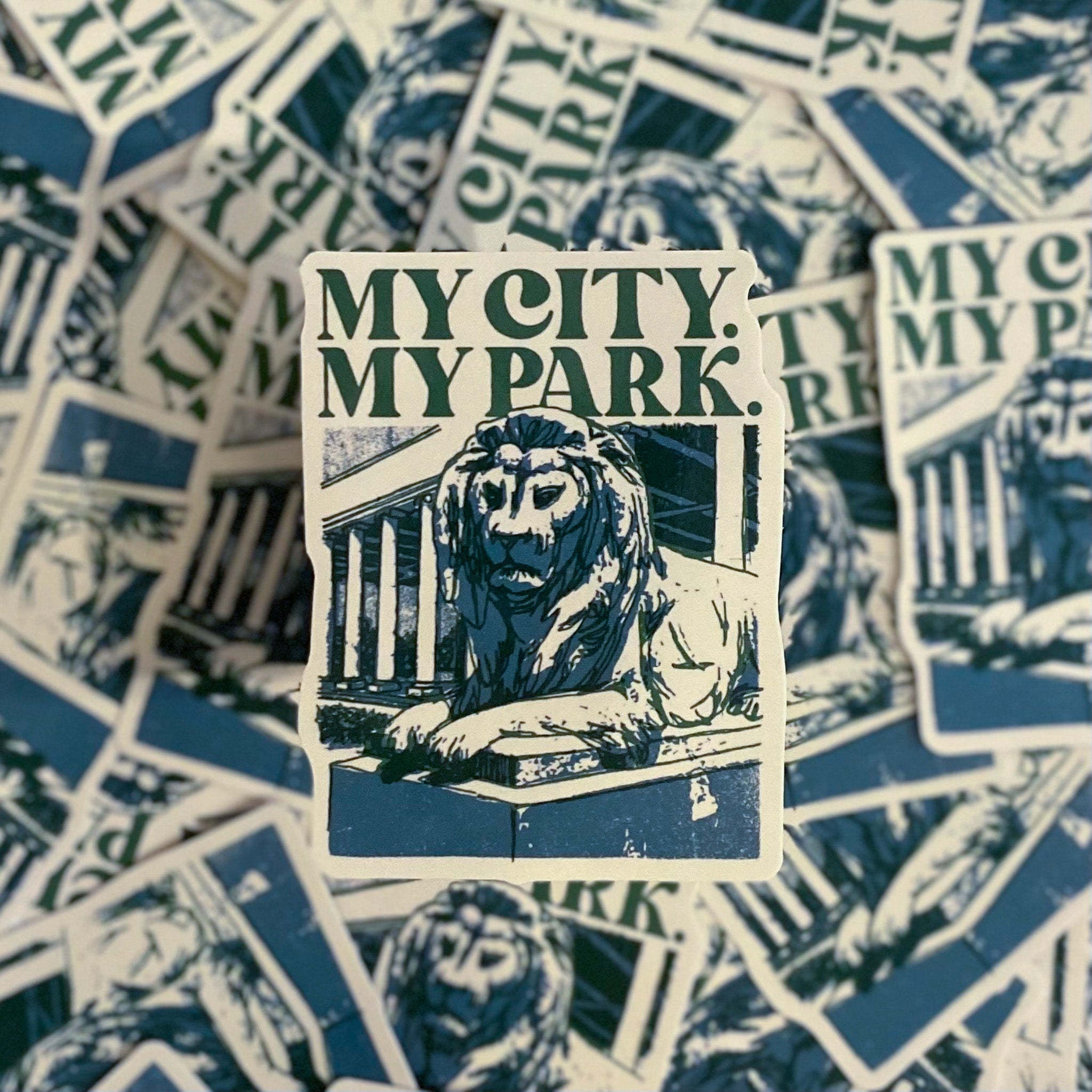 My City My Park Sticker - Dirty Coast