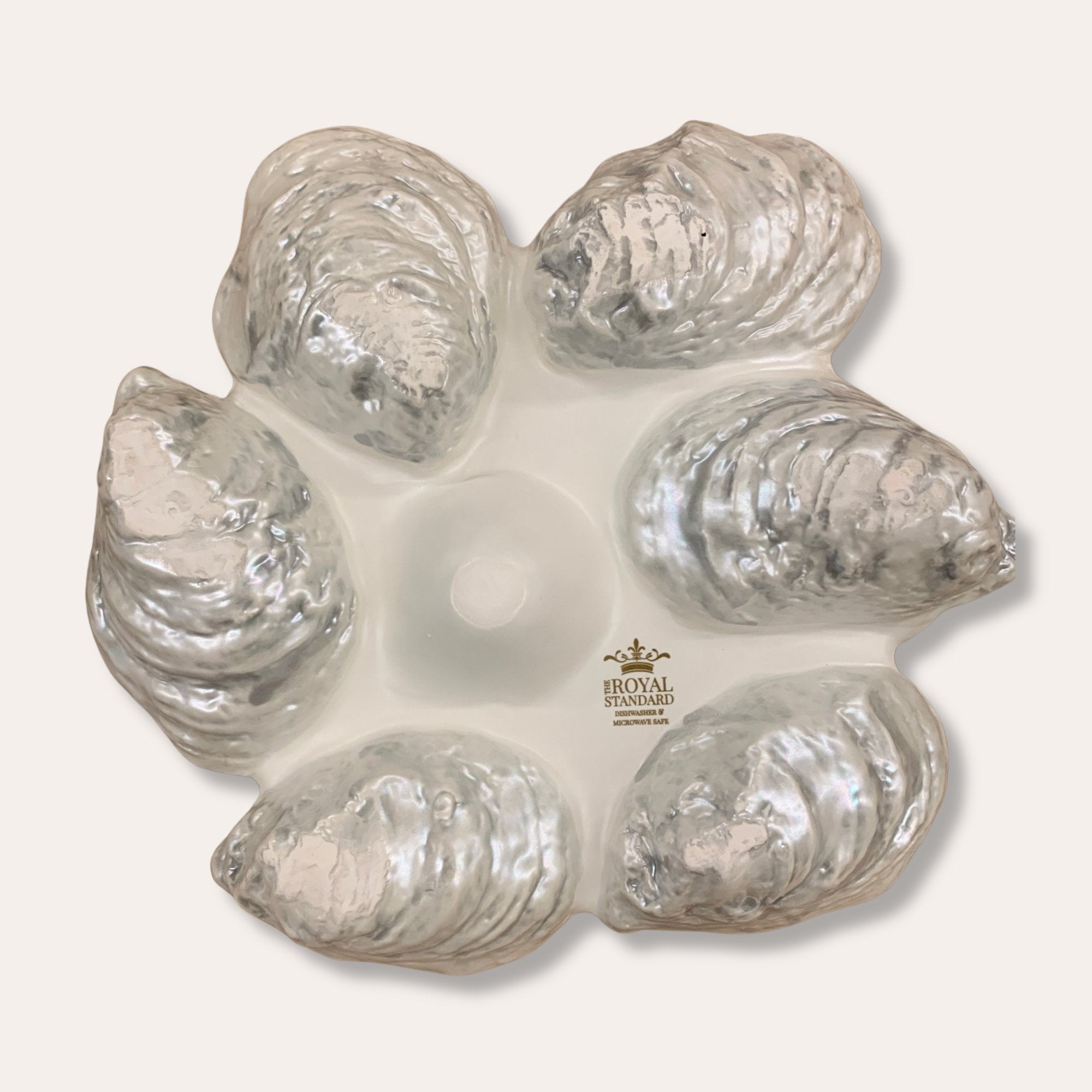 Oyster Half Dozen Platter - Pearl - Dirty Coast