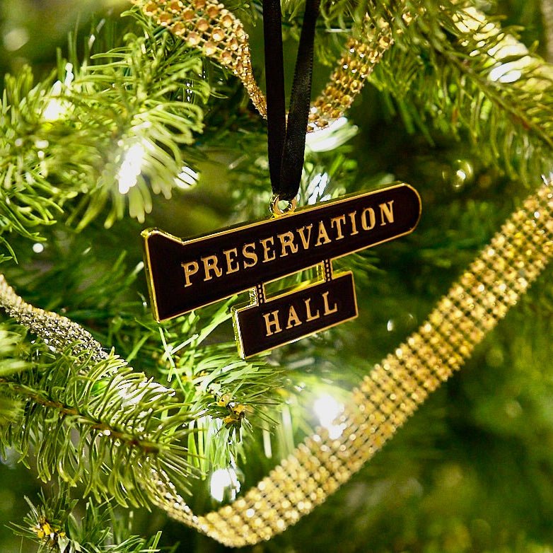 Preservation Hall Sign Ornament - Dirty Coast
