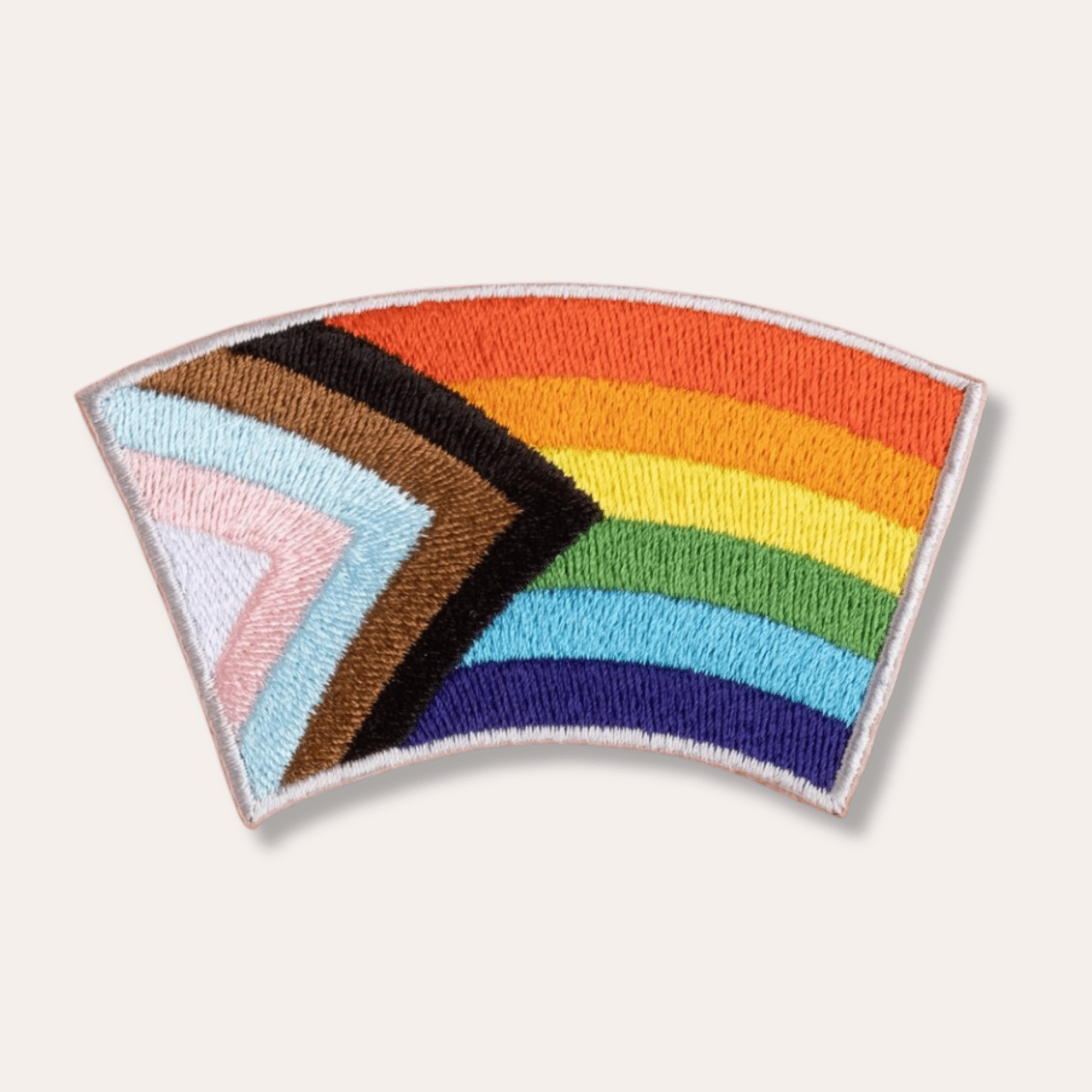 Progress Pride Flag Patch - Dirty Coast
