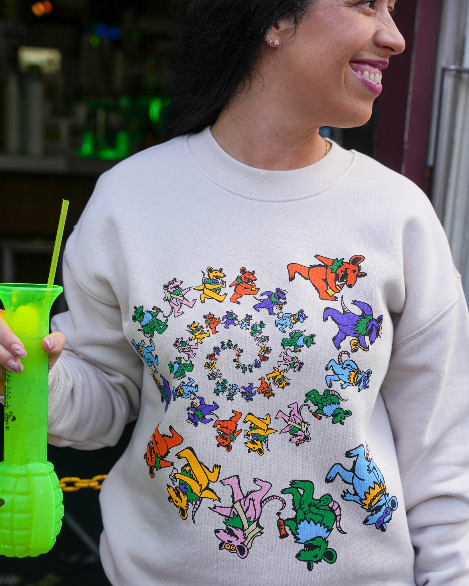 Quarter Rat Sweatshirt - Dirty Coast