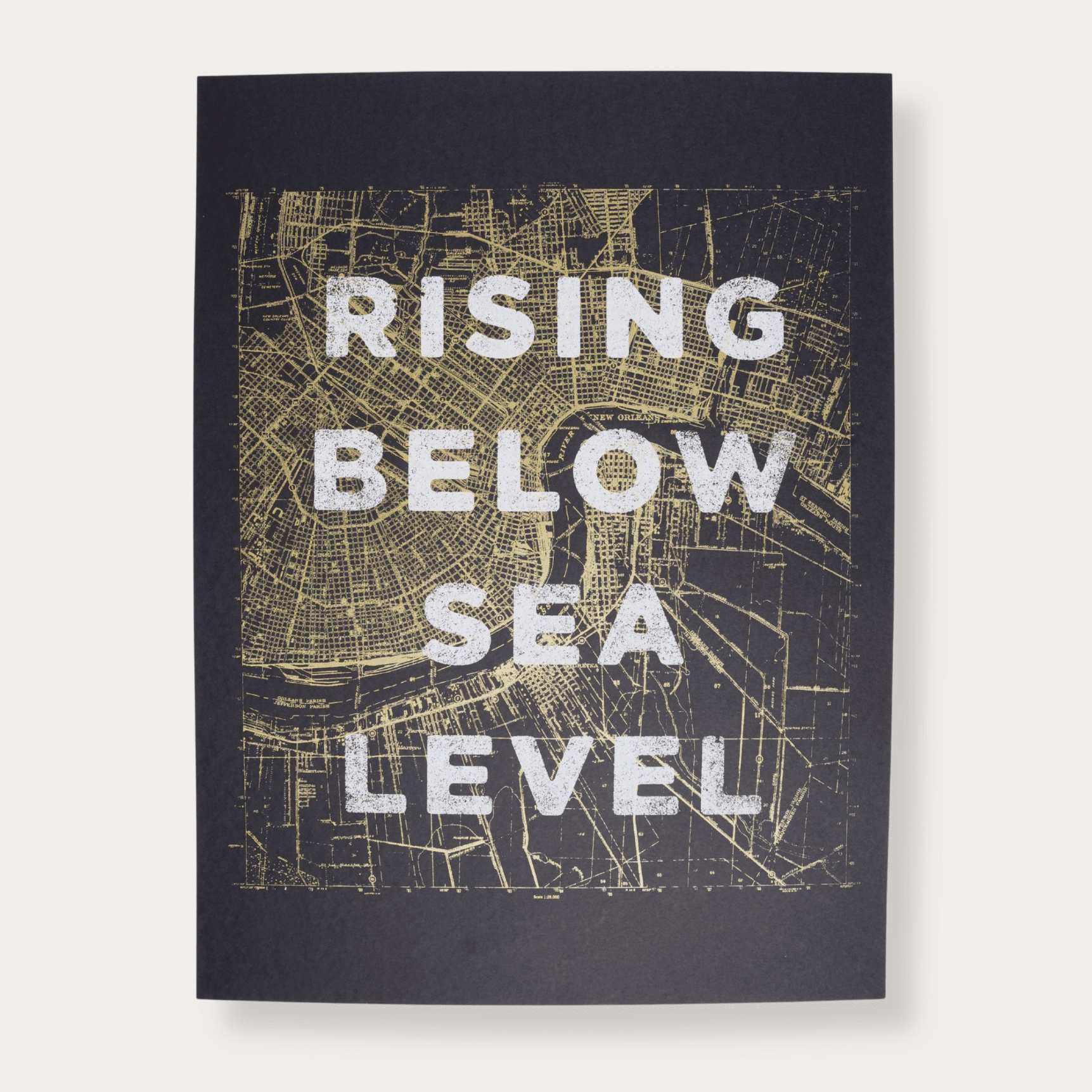 Rising Below Sea Level Print - Dirty Coast