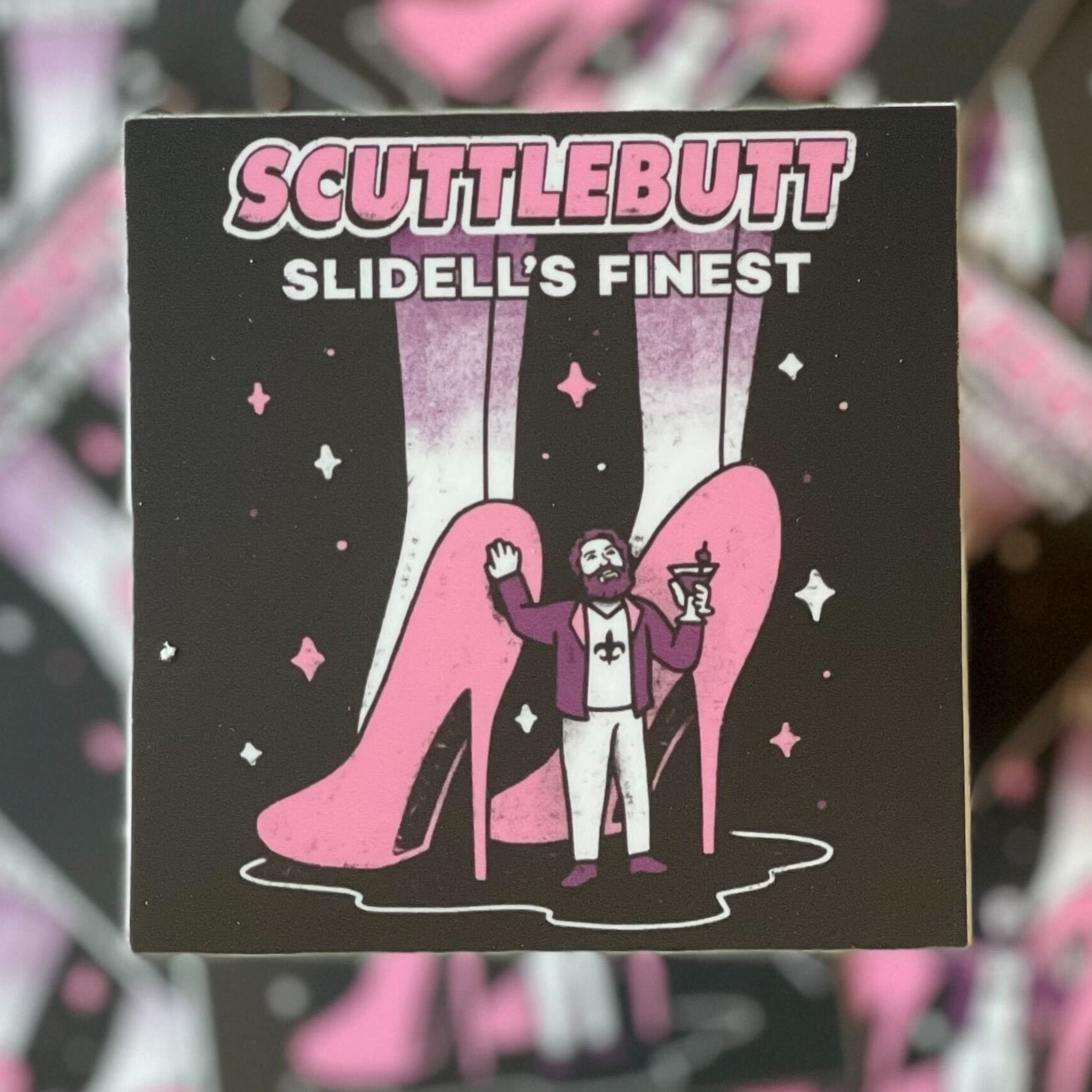 Scuttlebutt Sticker - Dirty Coast