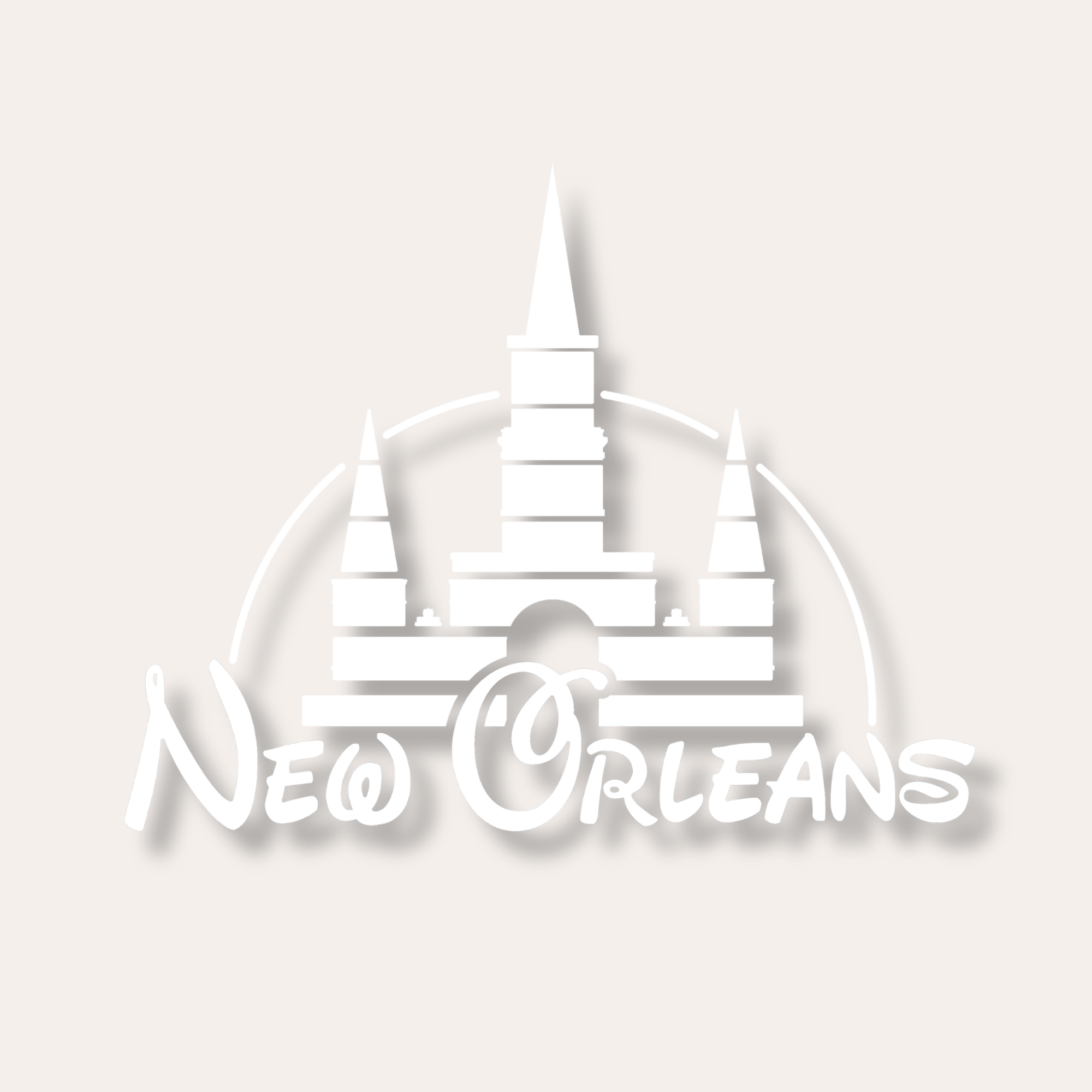 Small Town Vinyl Decal - Dirty Coast