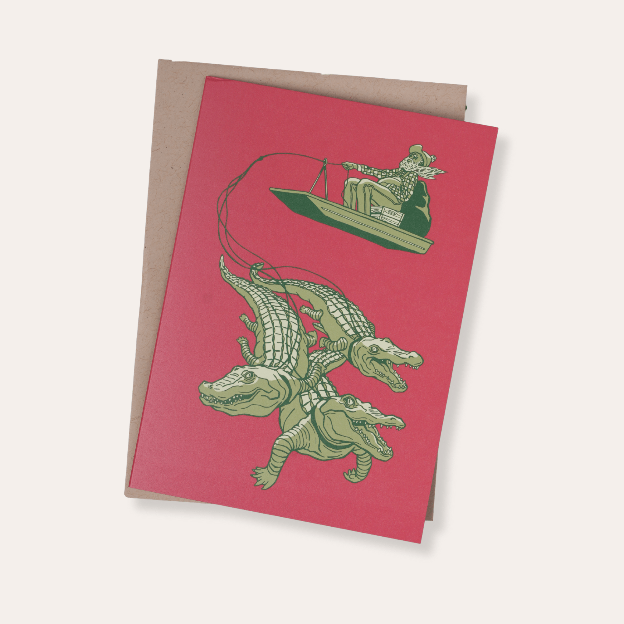 South Pole Greeting Card - Dirty Coast