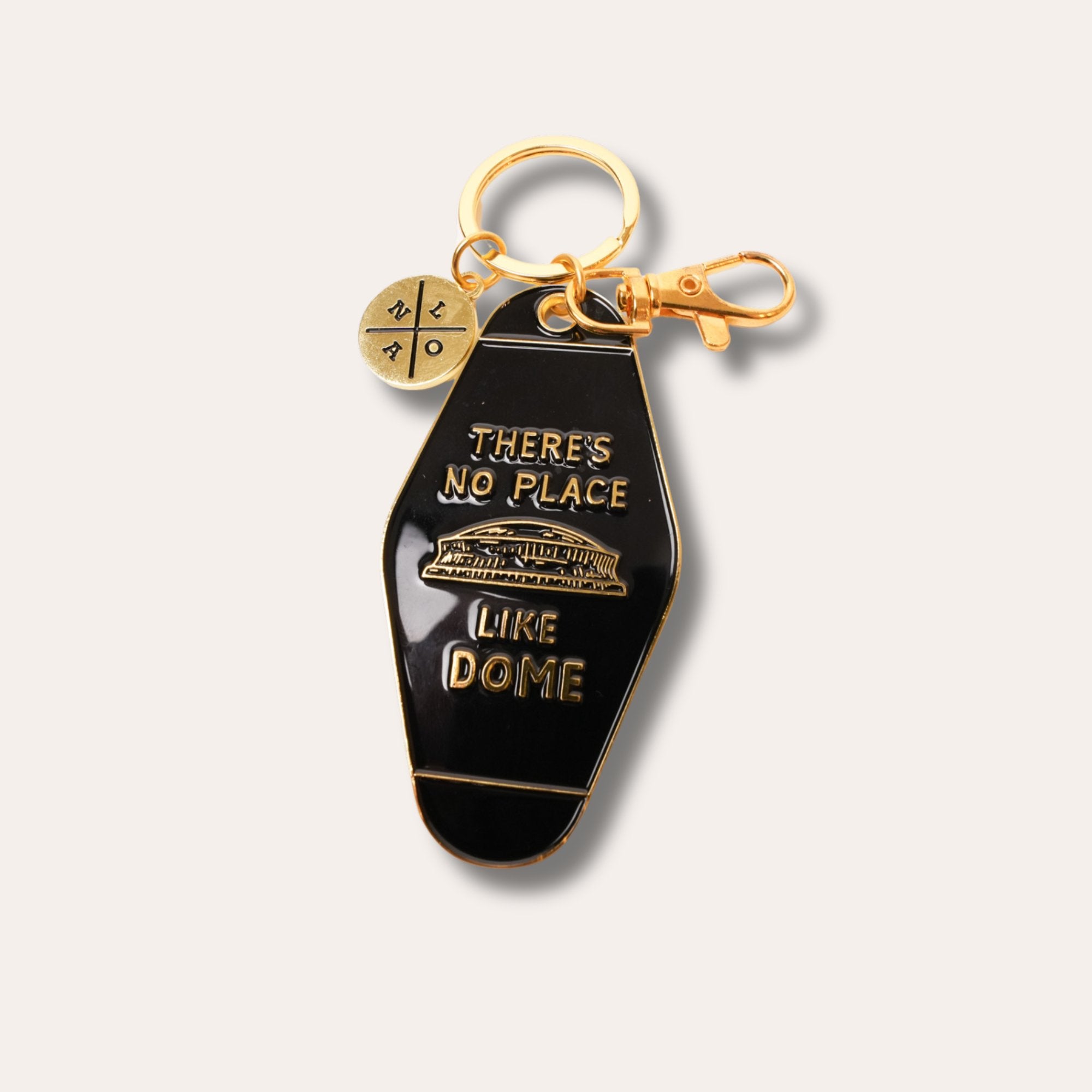 There's No Place Like Dome Enamel Motel Keychain - Dirty Coast