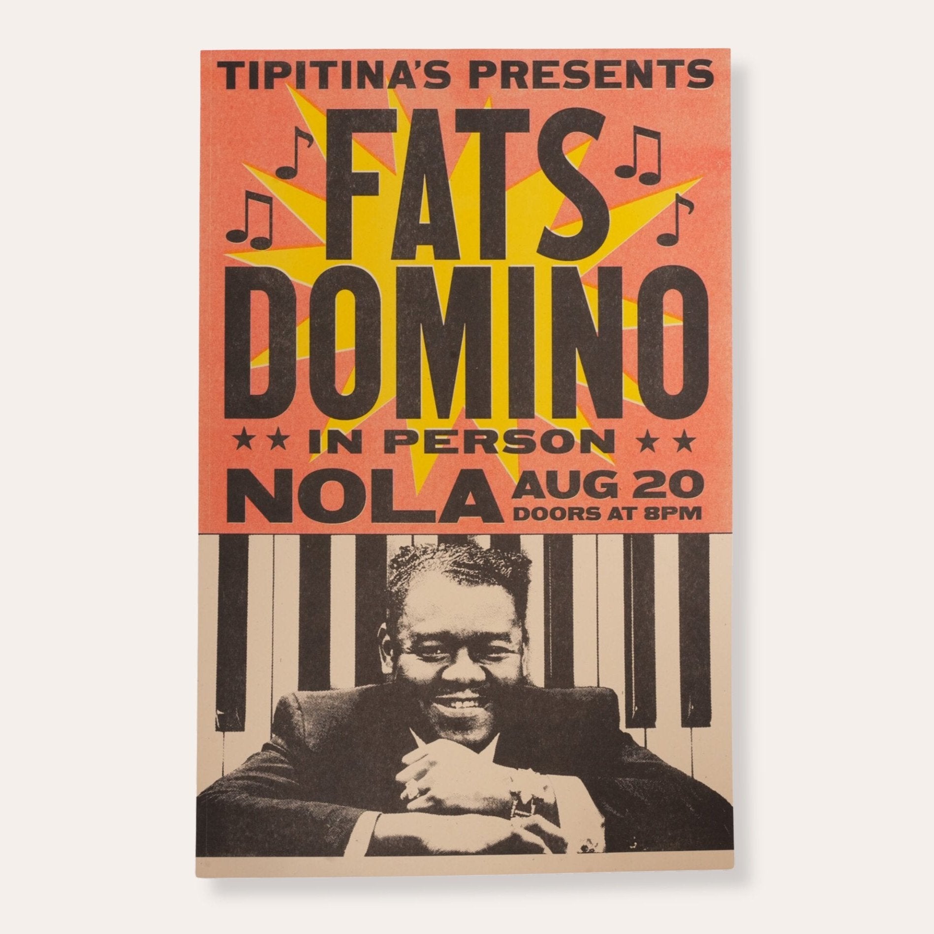 Tipitina's Presents Fats Domino Poster - Dirty Coast